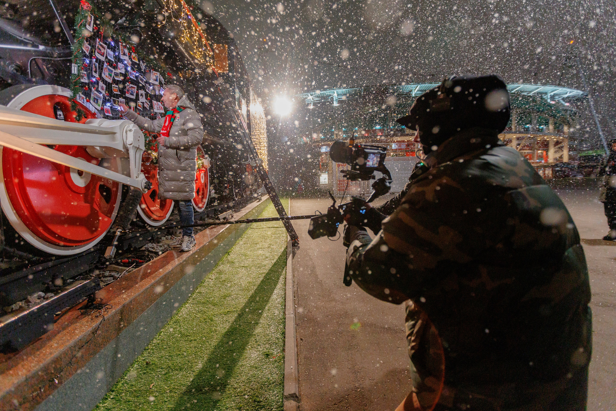 БЭКСТЕЙДЖ СЪËМОК РОЛИКА ДЛЯ ФК ЛОКОМОТИВ. Artem Zenin Photography