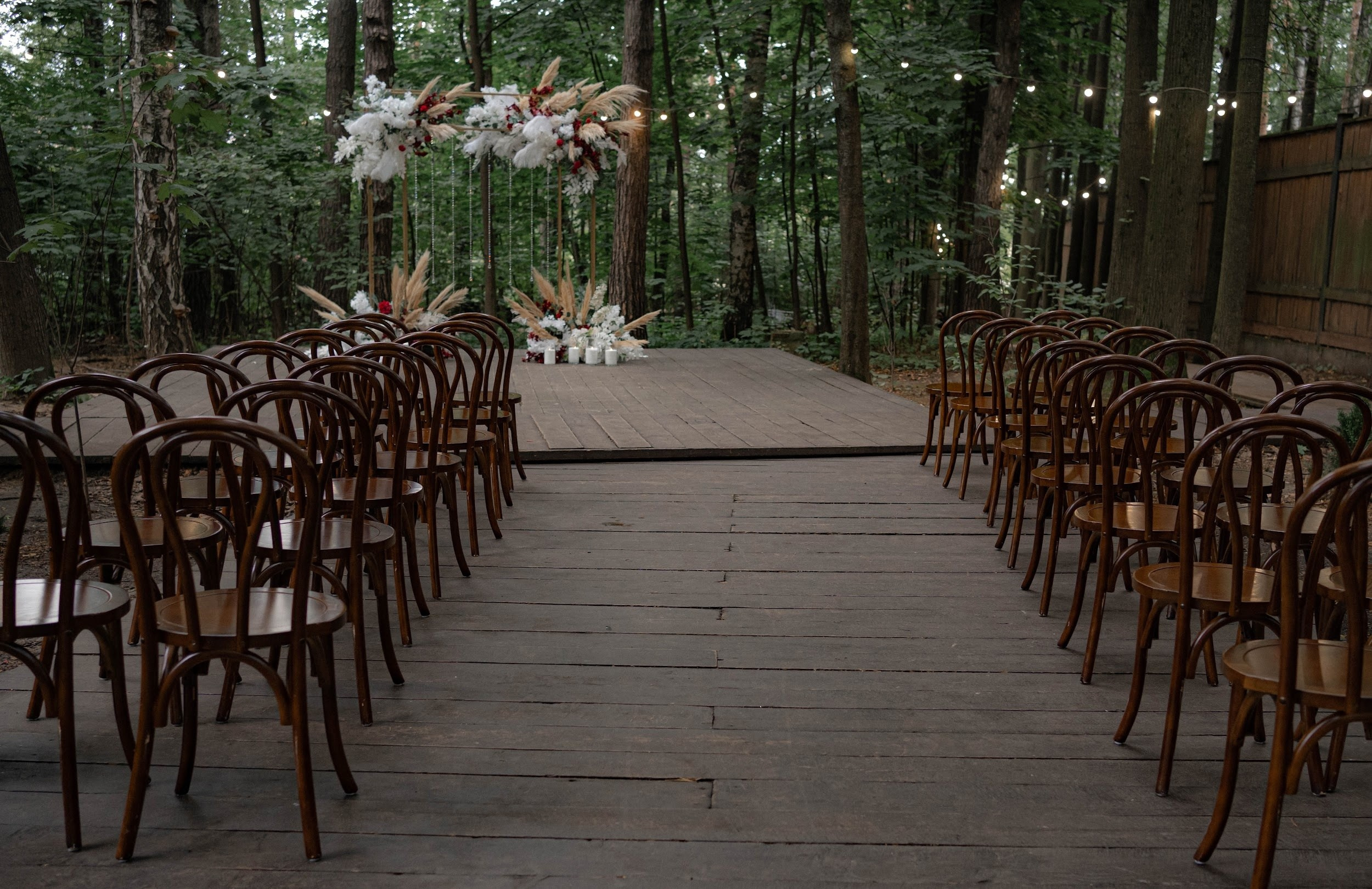 Белоснежная веранда церемония