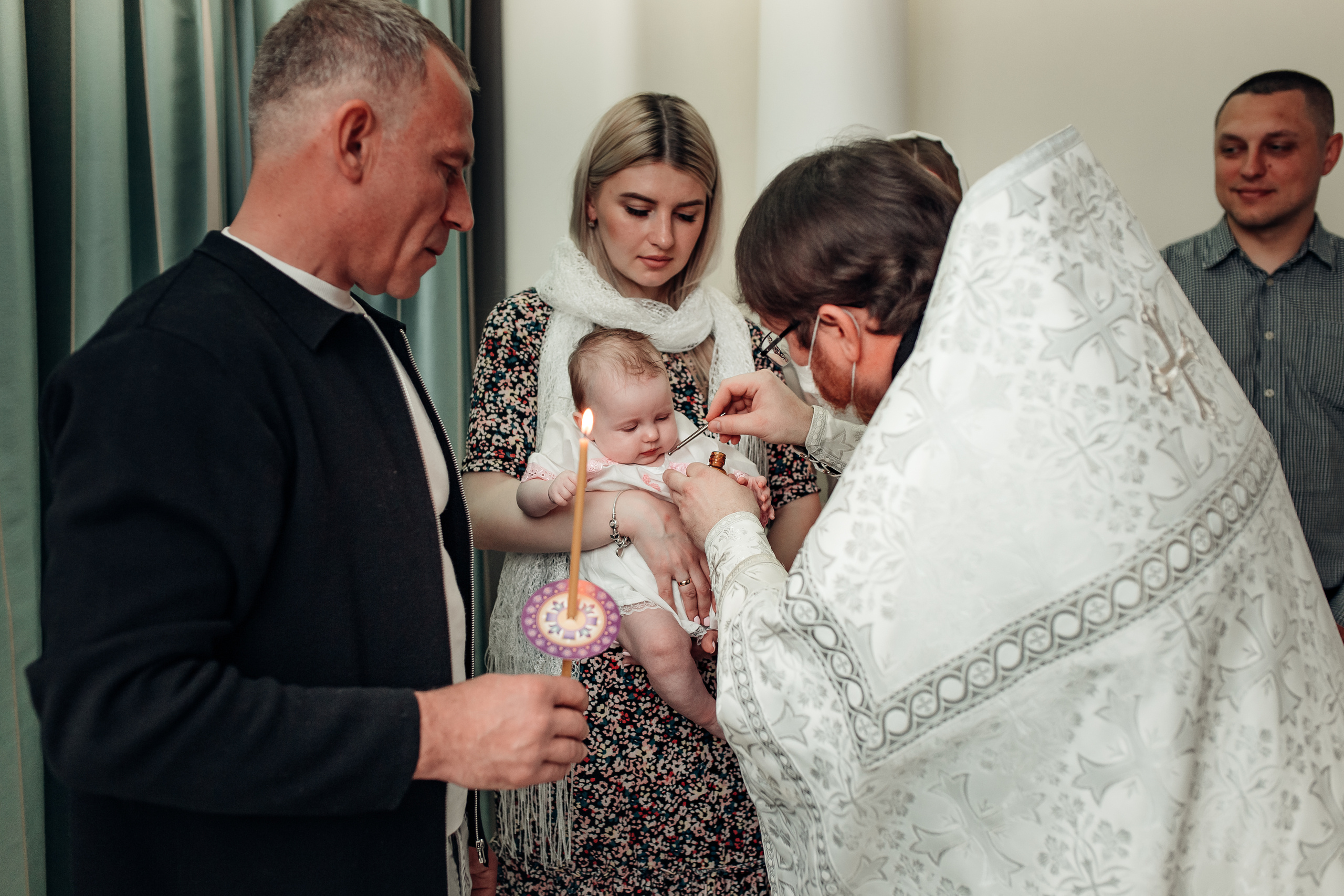 Крещение Марии, храм Святой Троицы, Минск