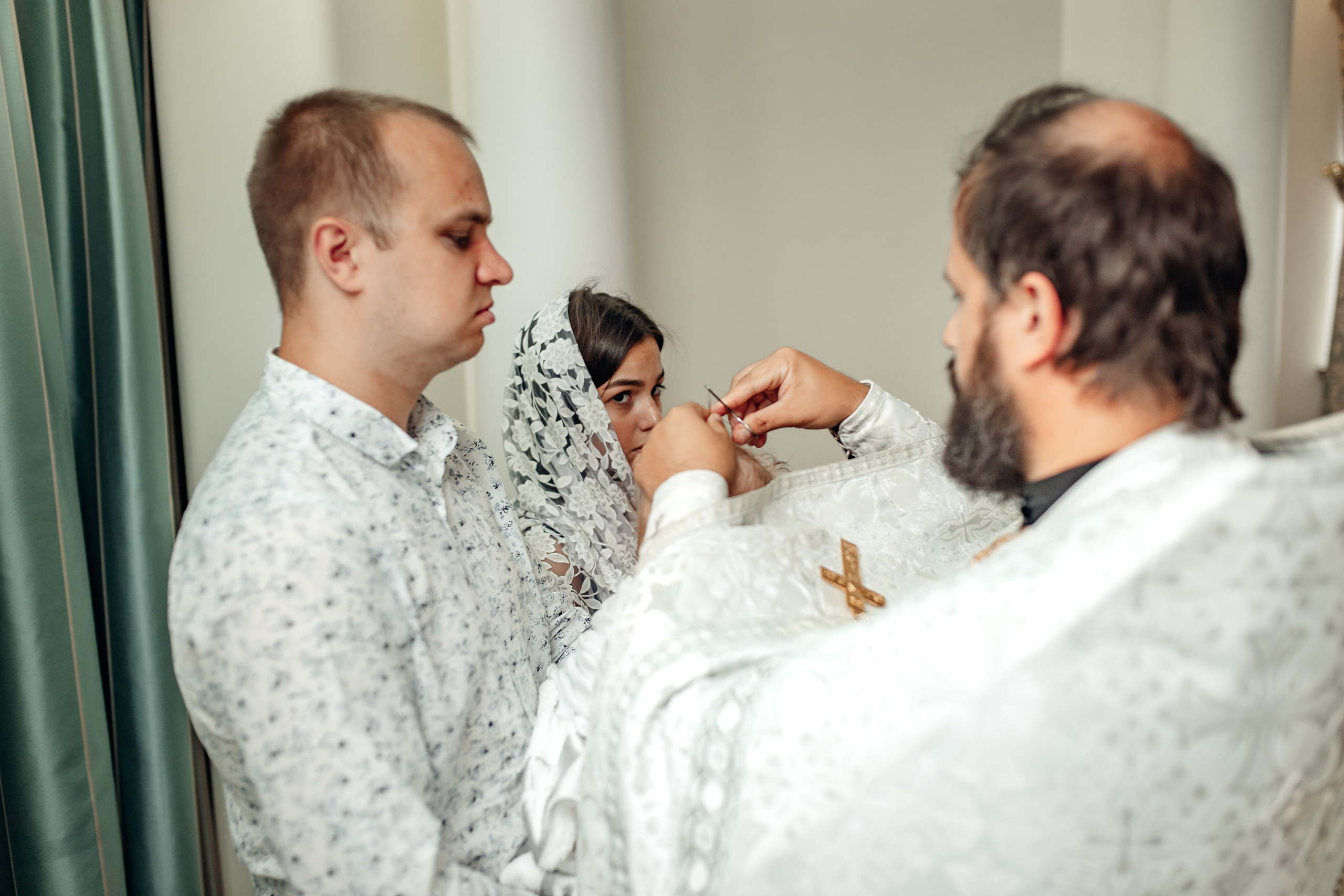 Крещение Родиона, храм Святой Живоначальной Троицы, Минск