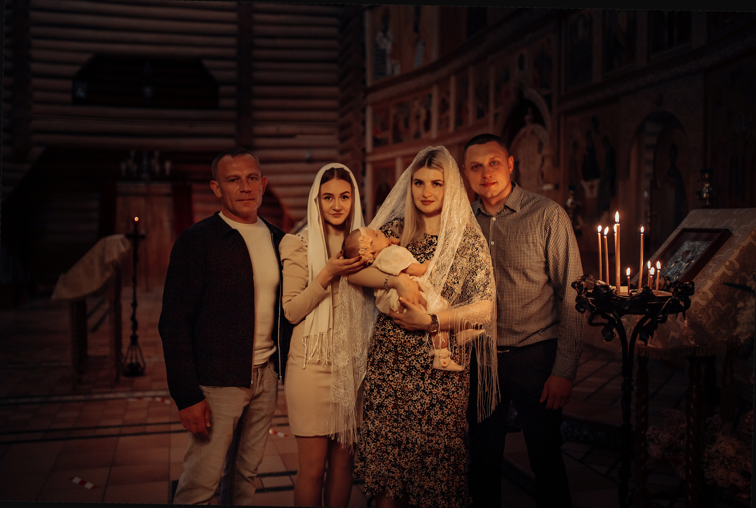 Крещение Марии, храм Святой Троицы, Минск