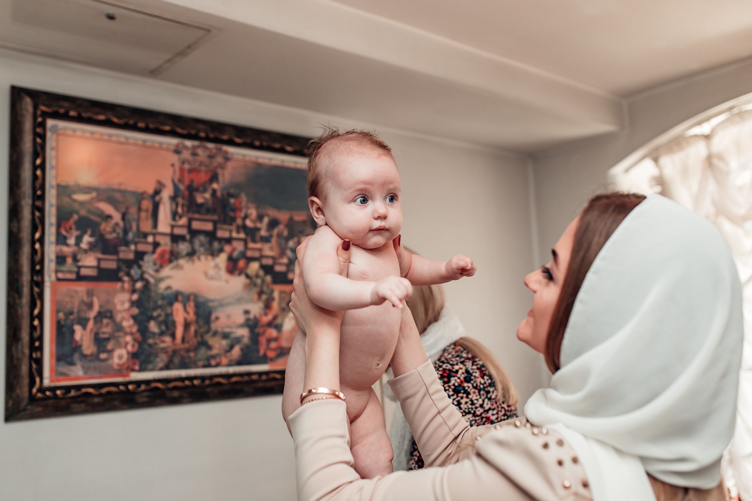 Крещение Марии, храм Святой Троицы, Минск