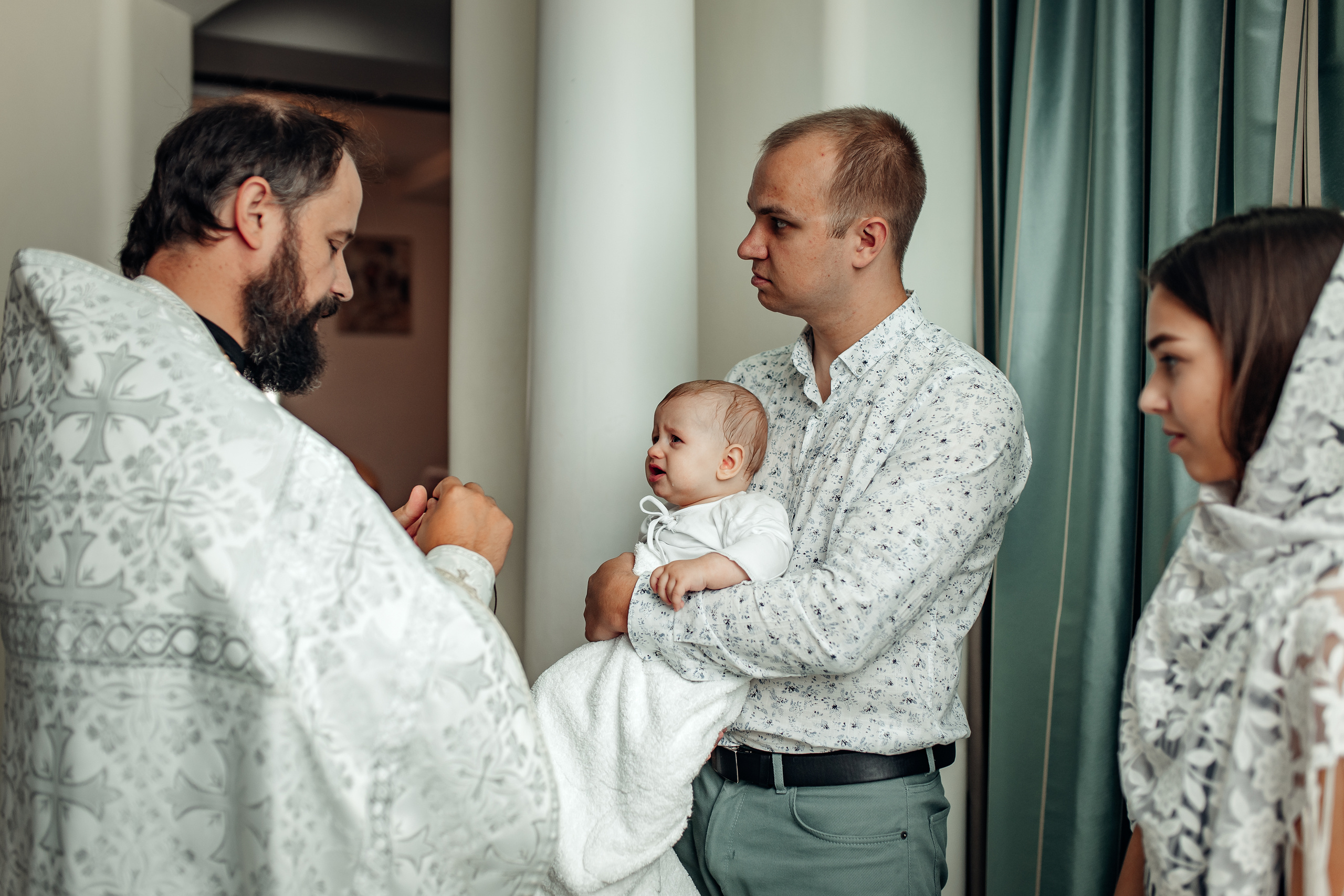 Крещение Родиона, храм Святой Живоначальной Троицы, Минск