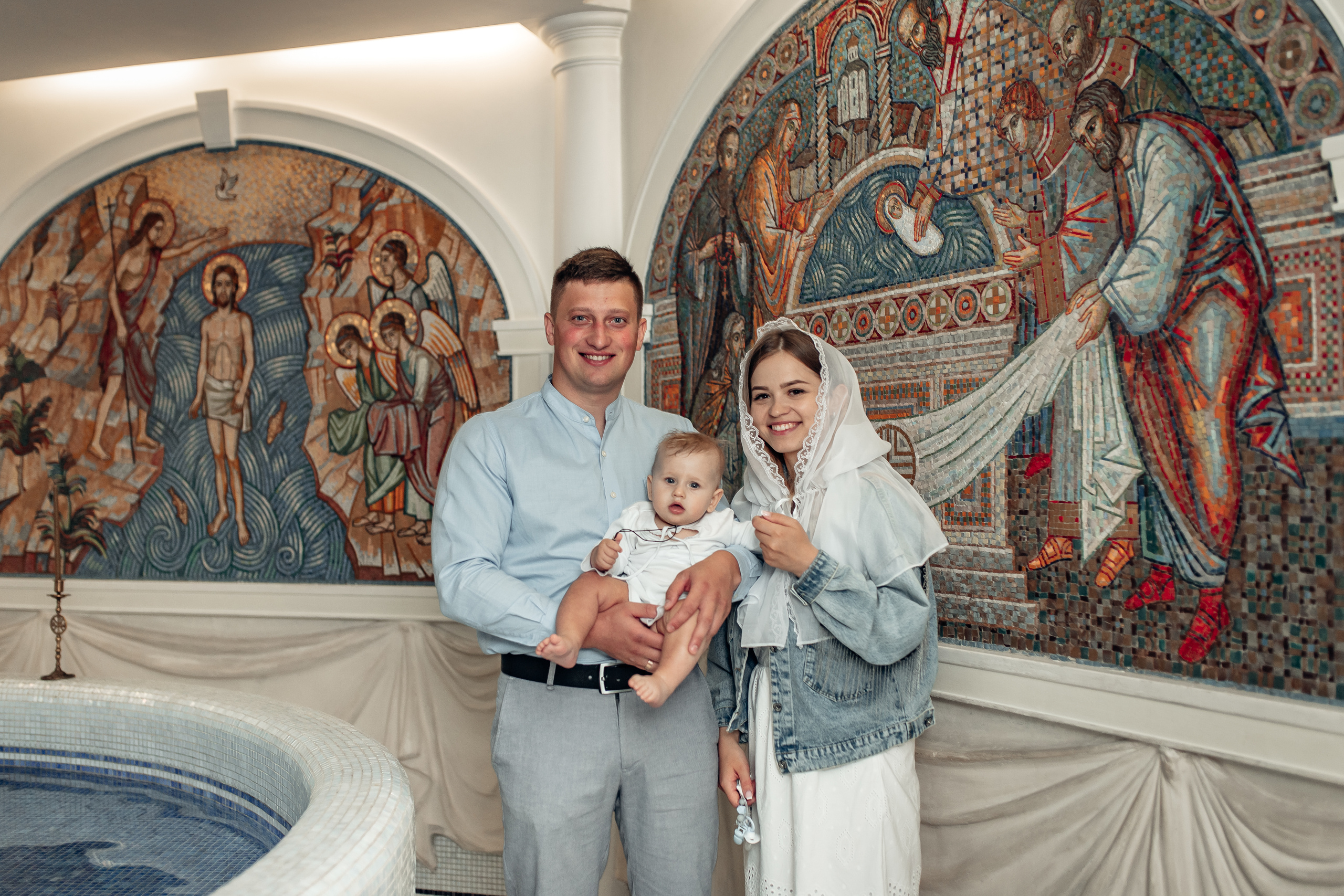 Крещение Родиона, храм Святой Живоначальной Троицы, Минск