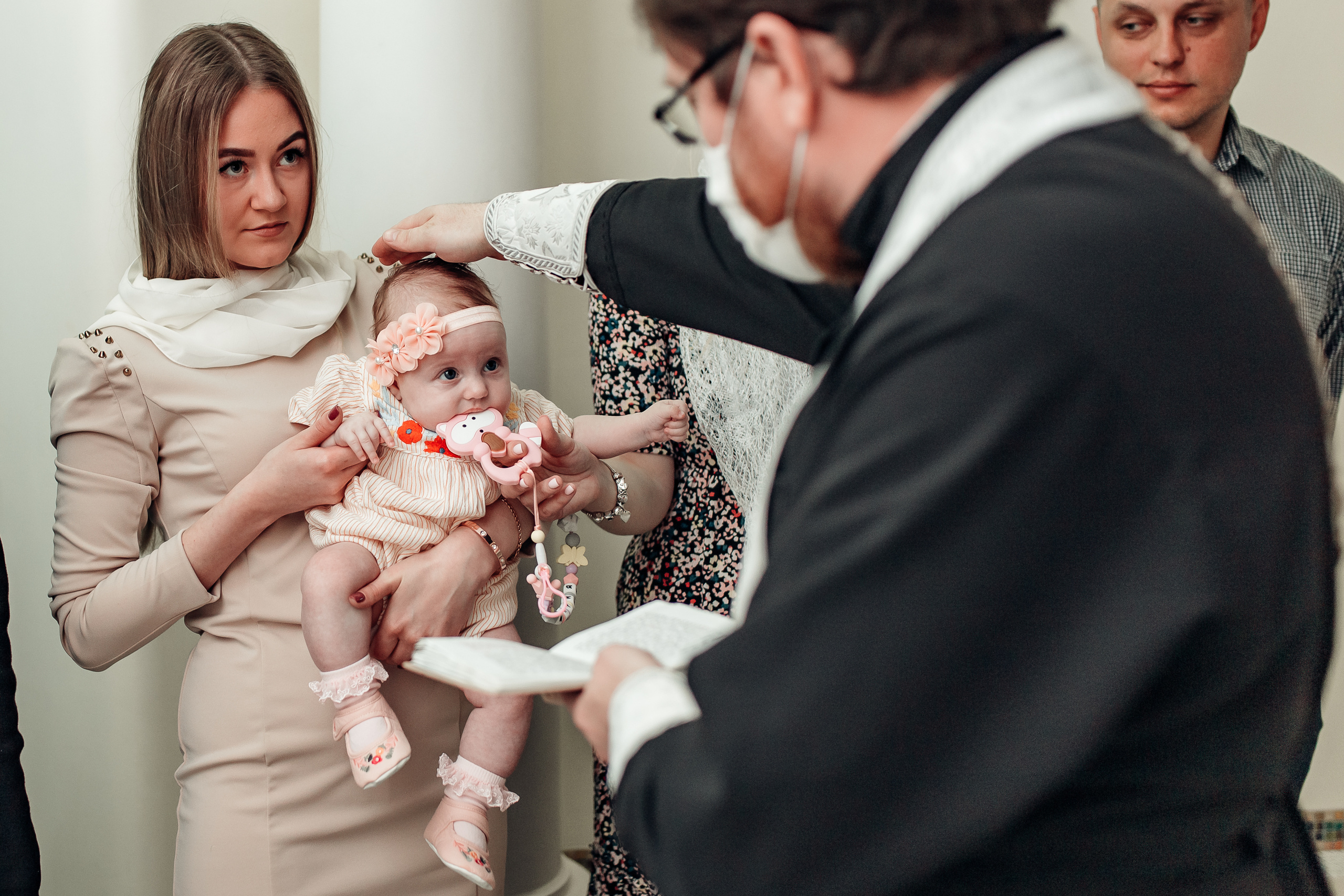 Крещение Марии, храм Святой Троицы, Минск