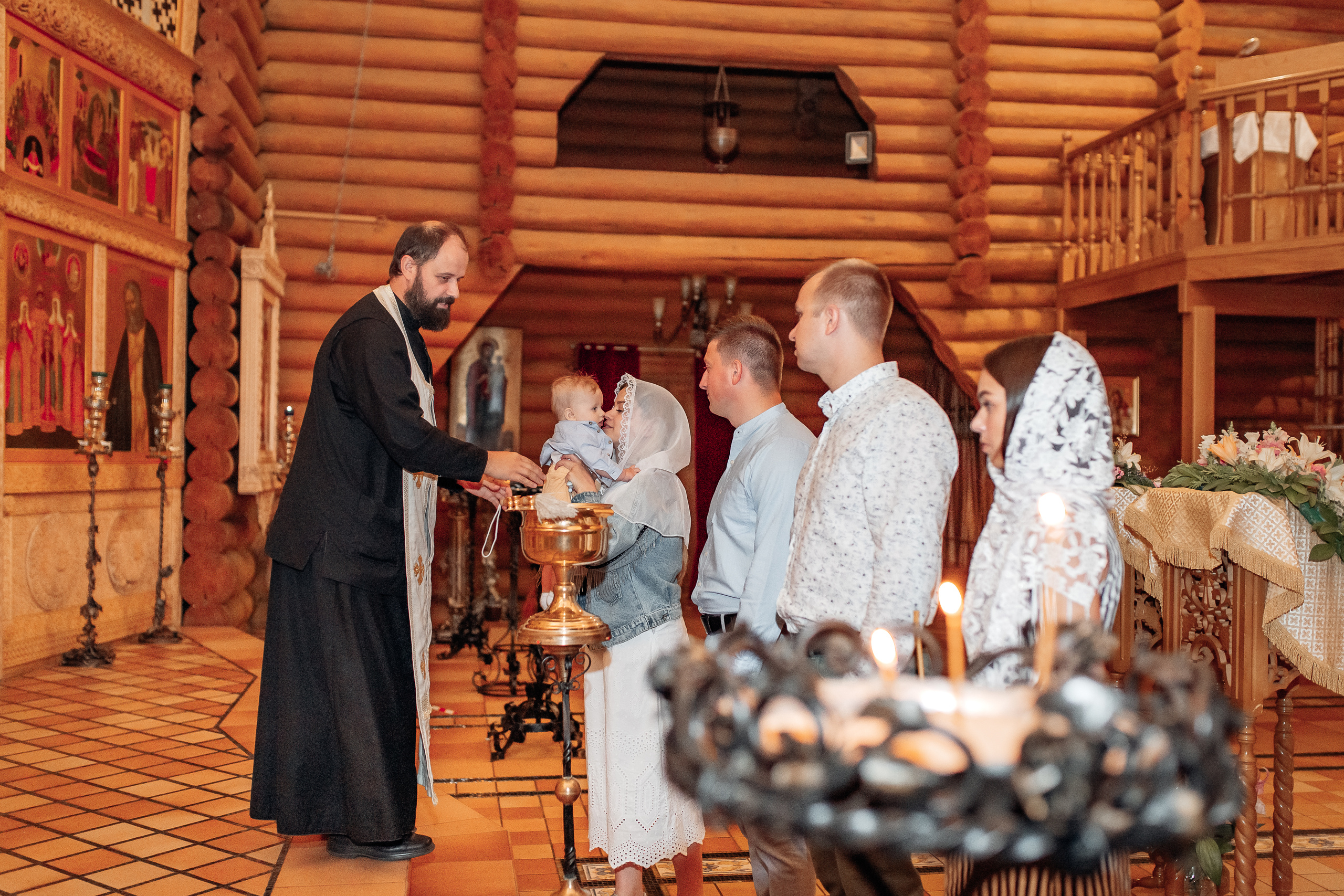 Крещение Родиона, храм Святой Живоначальной Троицы, Минск