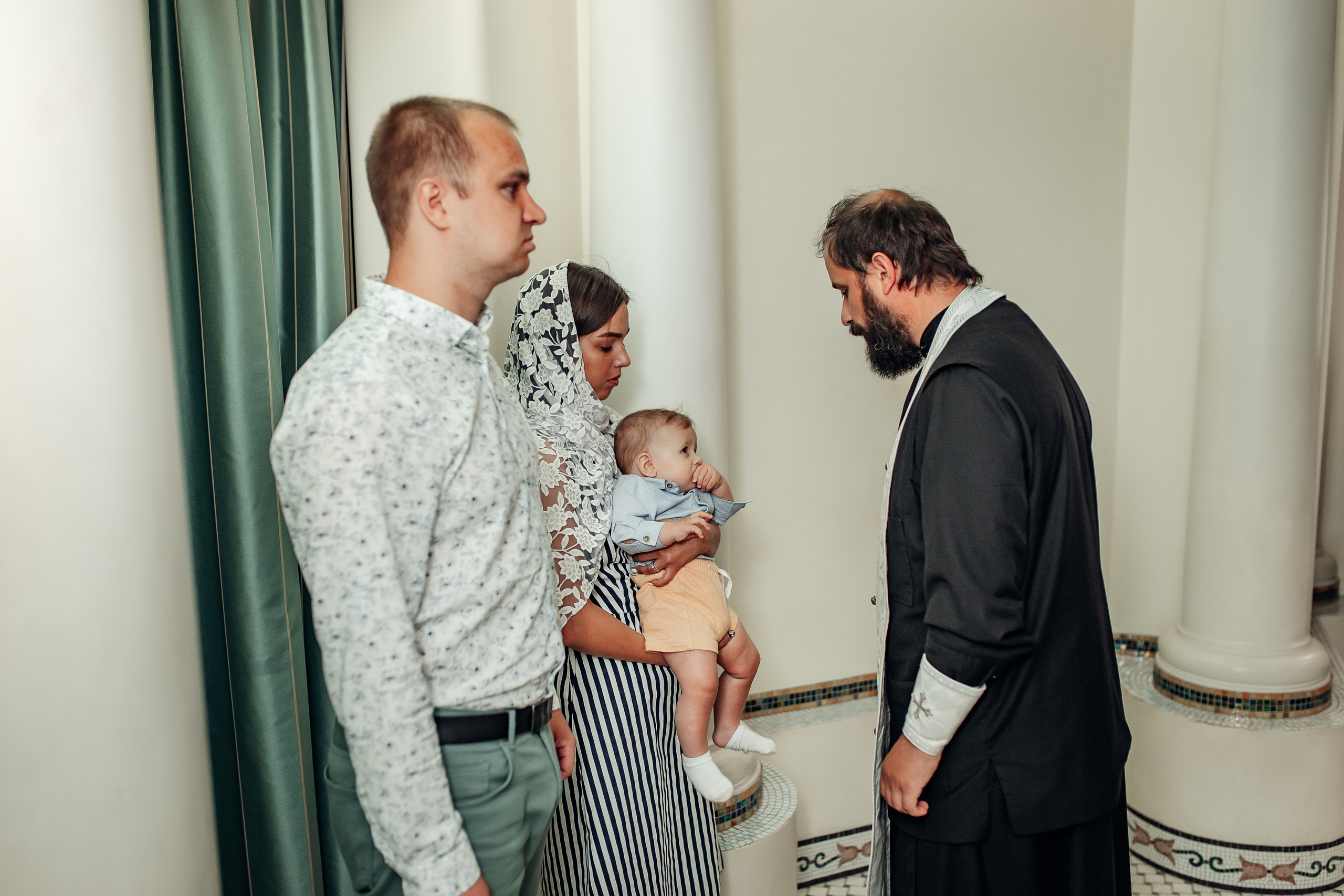 Крещение Родиона, храм Святой Живоначальной Троицы, Минск