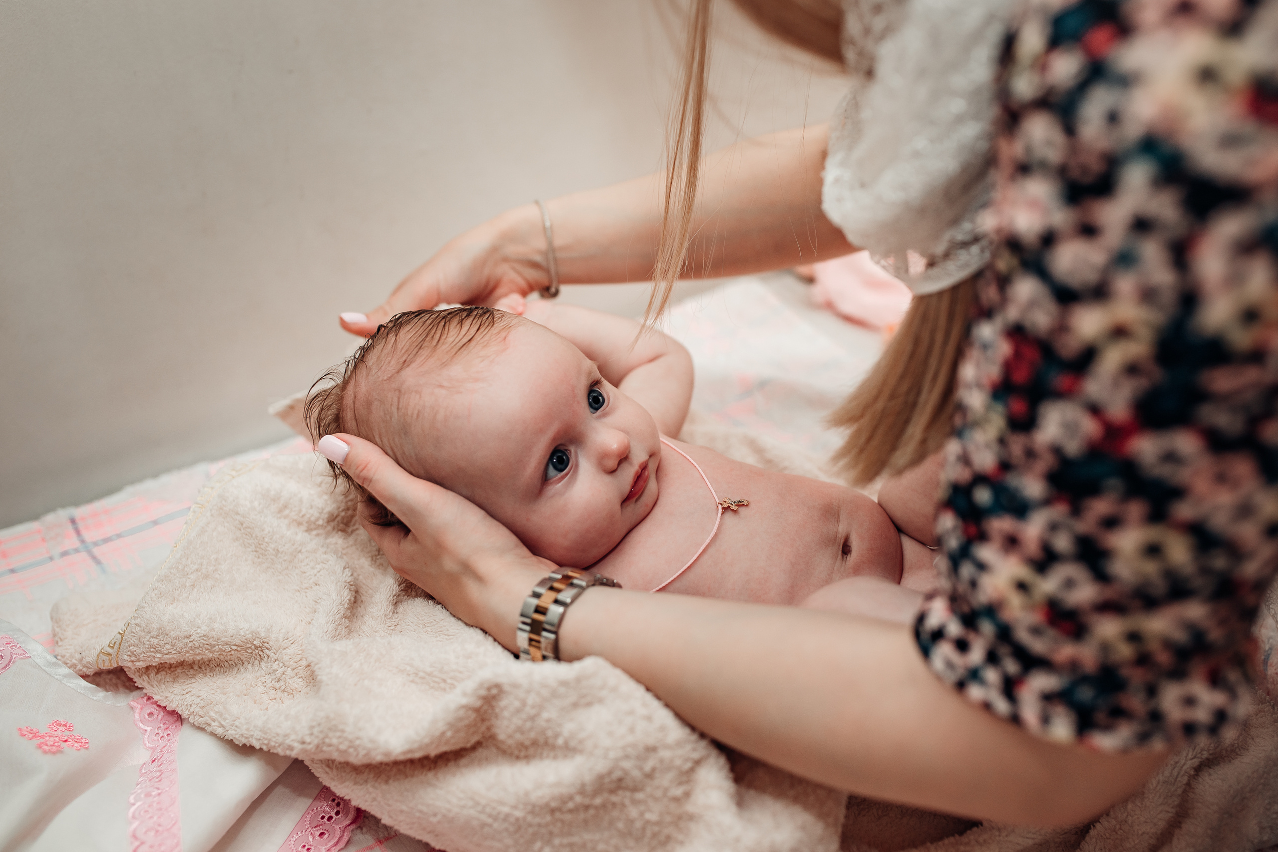 Крещение Марии, храм Святой Троицы, Минск