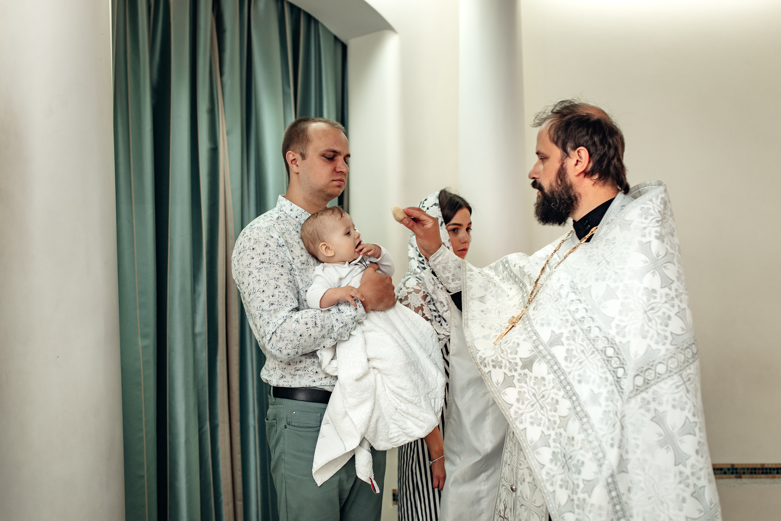 Крещение Родиона, храм Святой Живоначальной Троицы, Минск