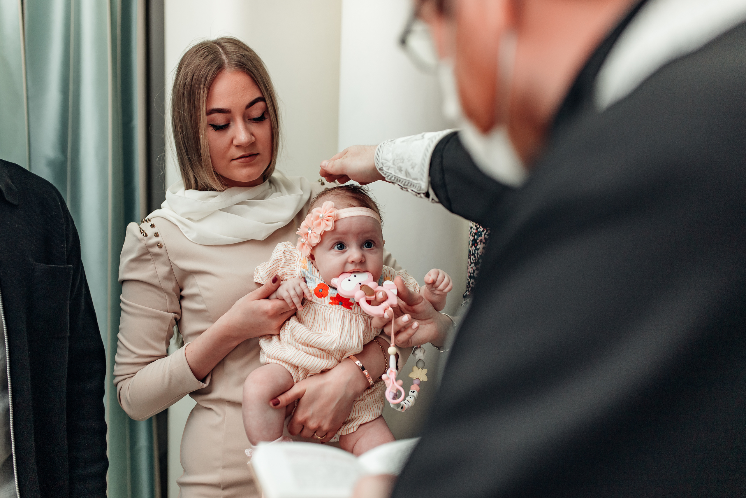 Крещение Марии, храм Святой Троицы, Минск