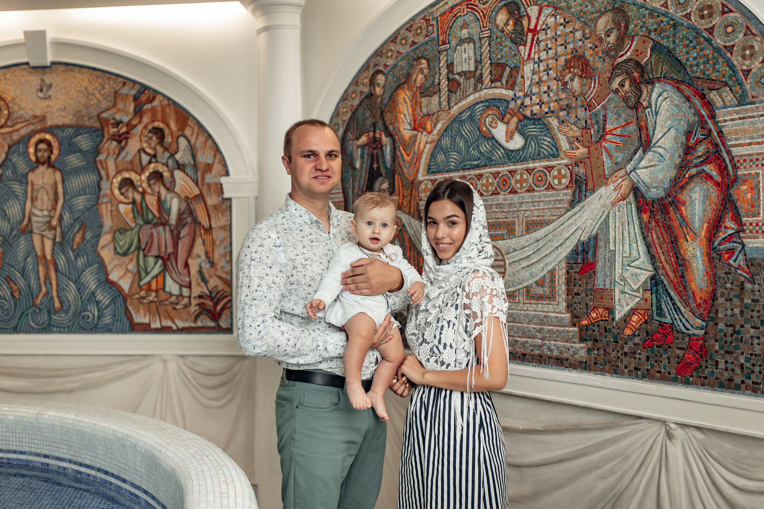 Крещение Родиона, храм Святой Живоначальной Троицы, Минск