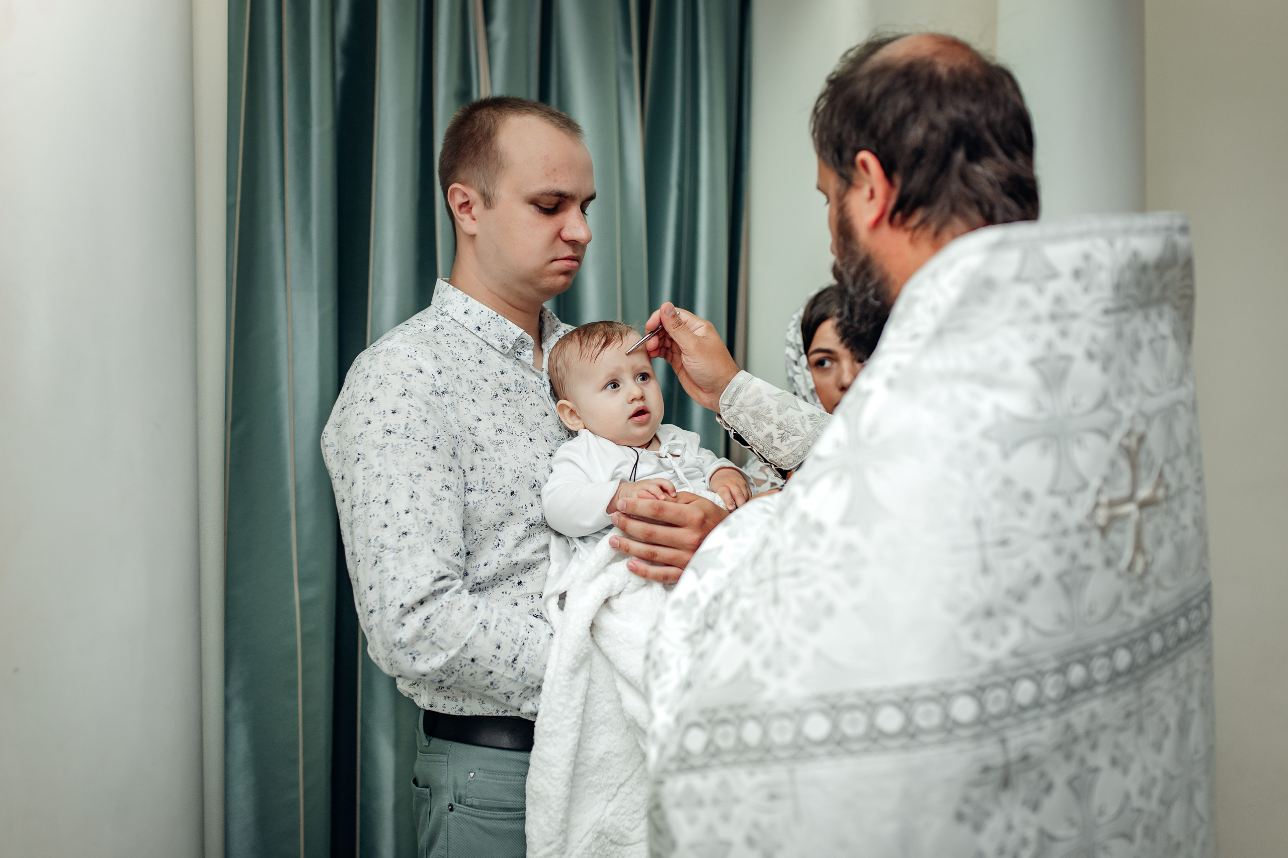 Крещение Родиона, храм Святой Живоначальной Троицы, Минск