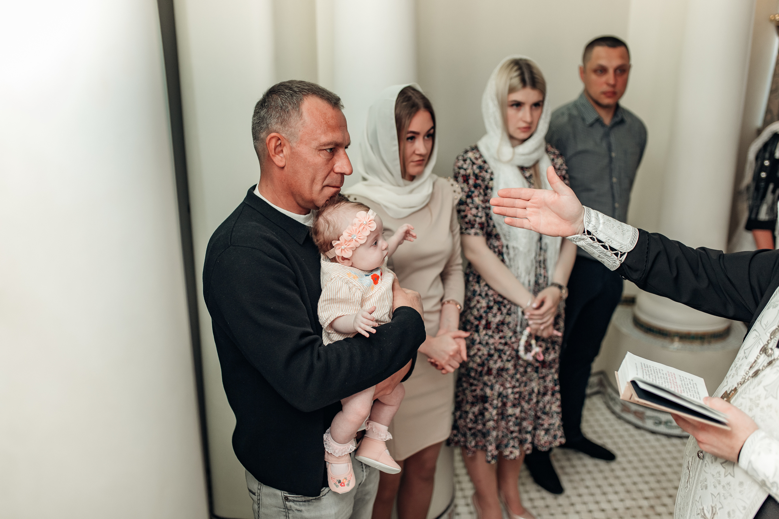 Крещение Марии, храм Святой Троицы, Минск