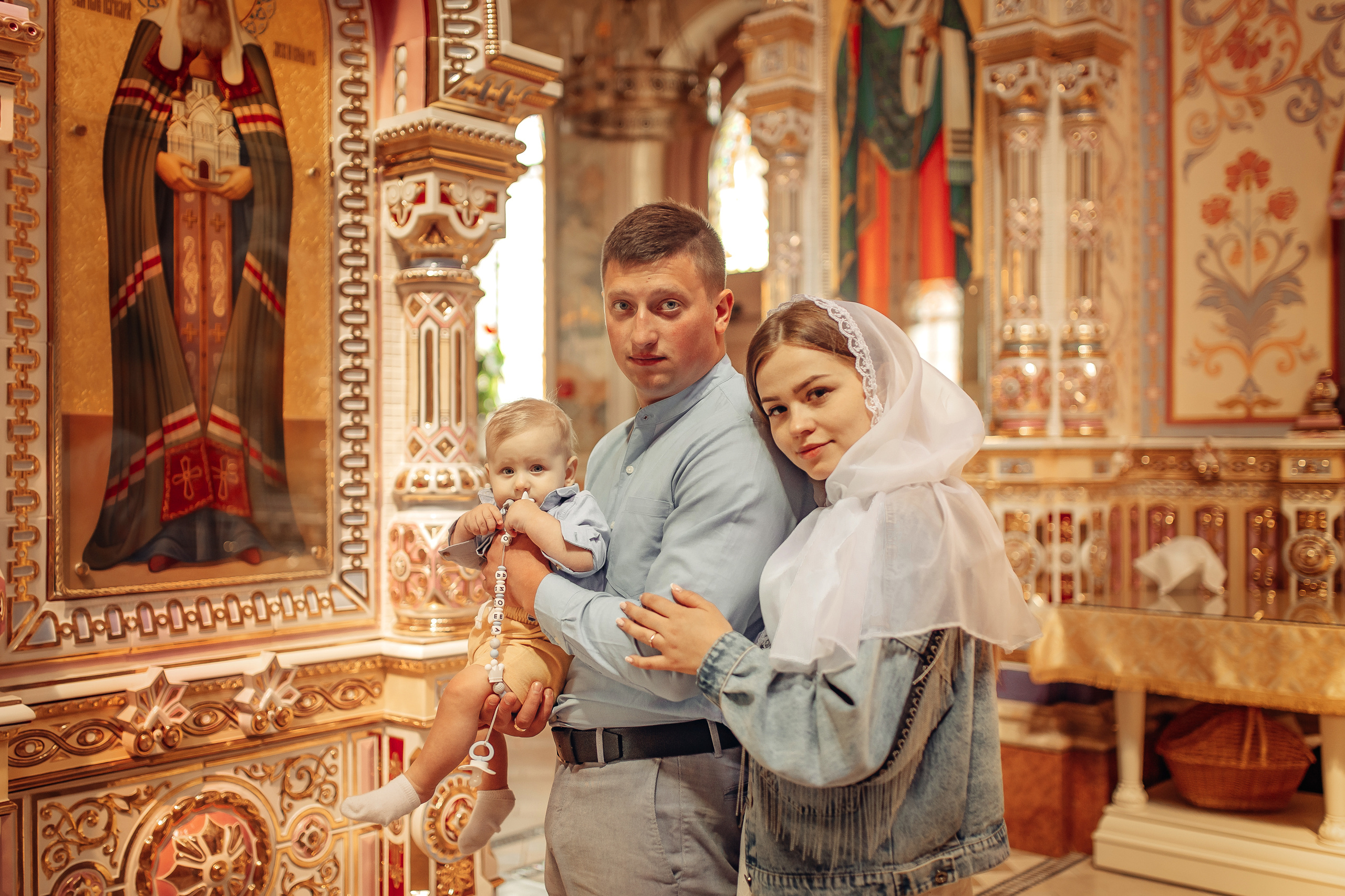 Крещение Родиона, храм Святой Живоначальной Троицы, Минск