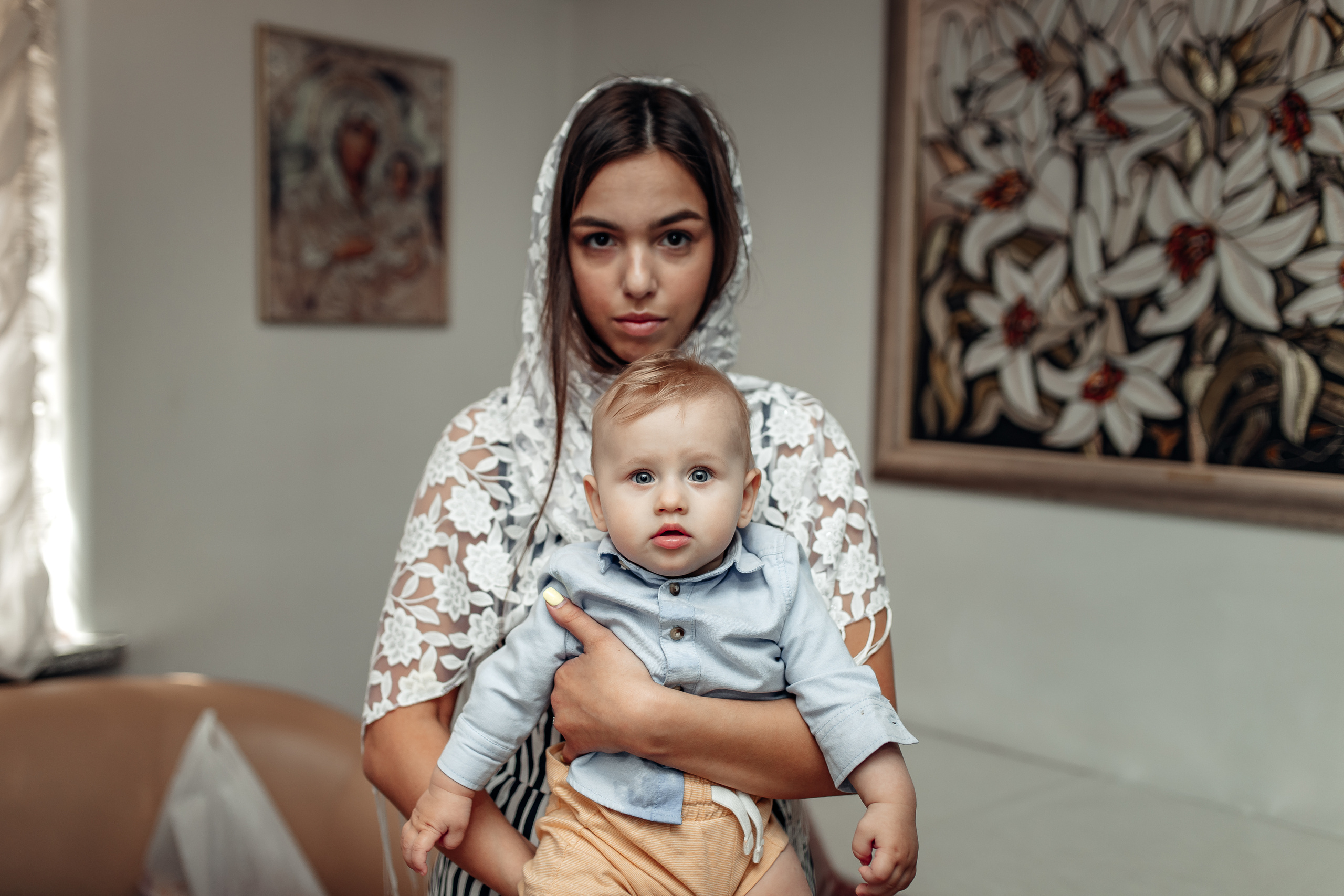 Крещение Родиона, храм Святой Живоначальной Троицы, Минск