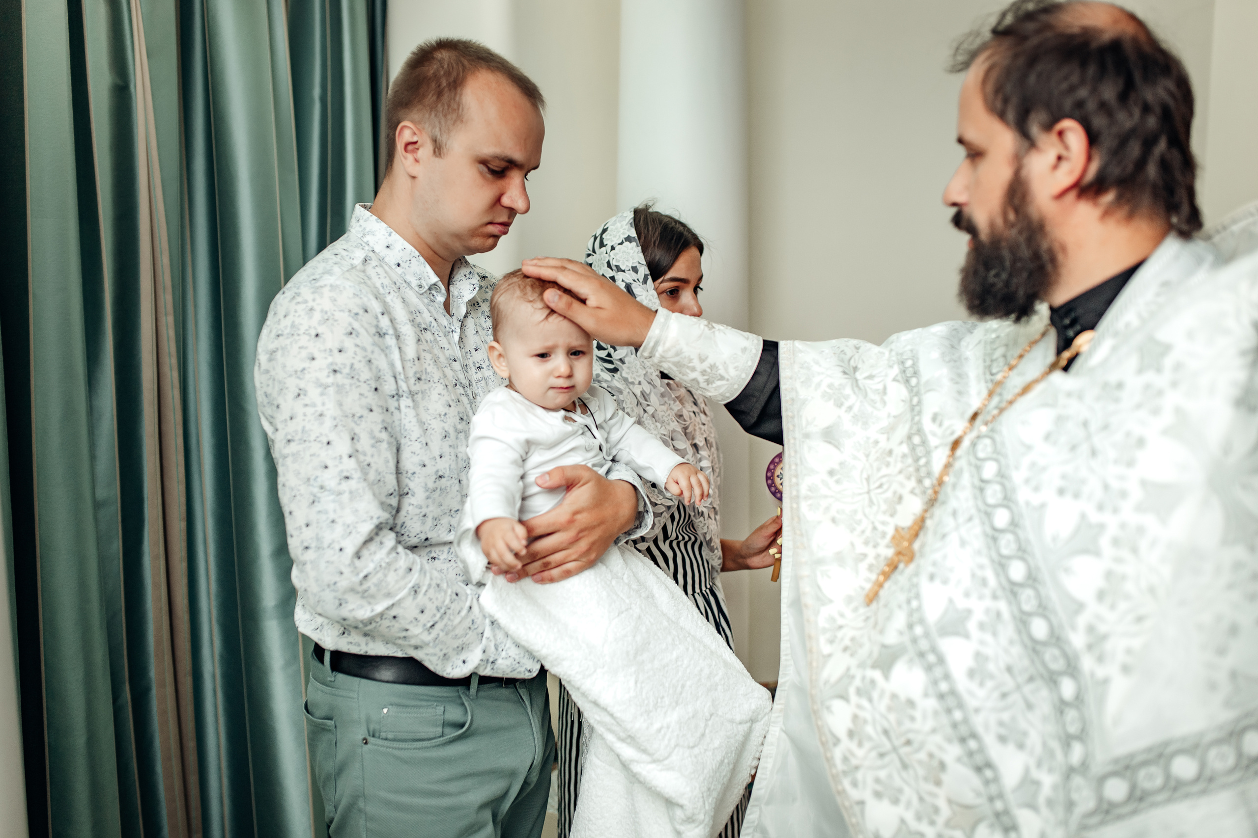 Крещение Родиона, храм Святой Живоначальной Троицы, Минск