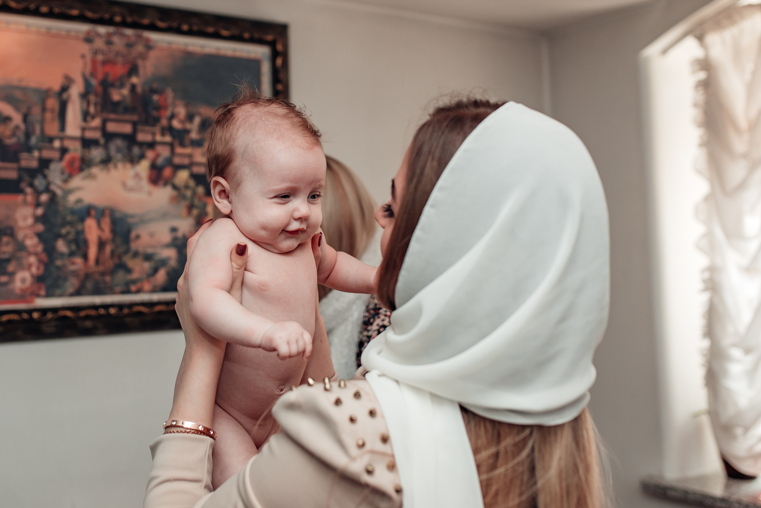 Крещение Марии, храм Святой Троицы, Минск