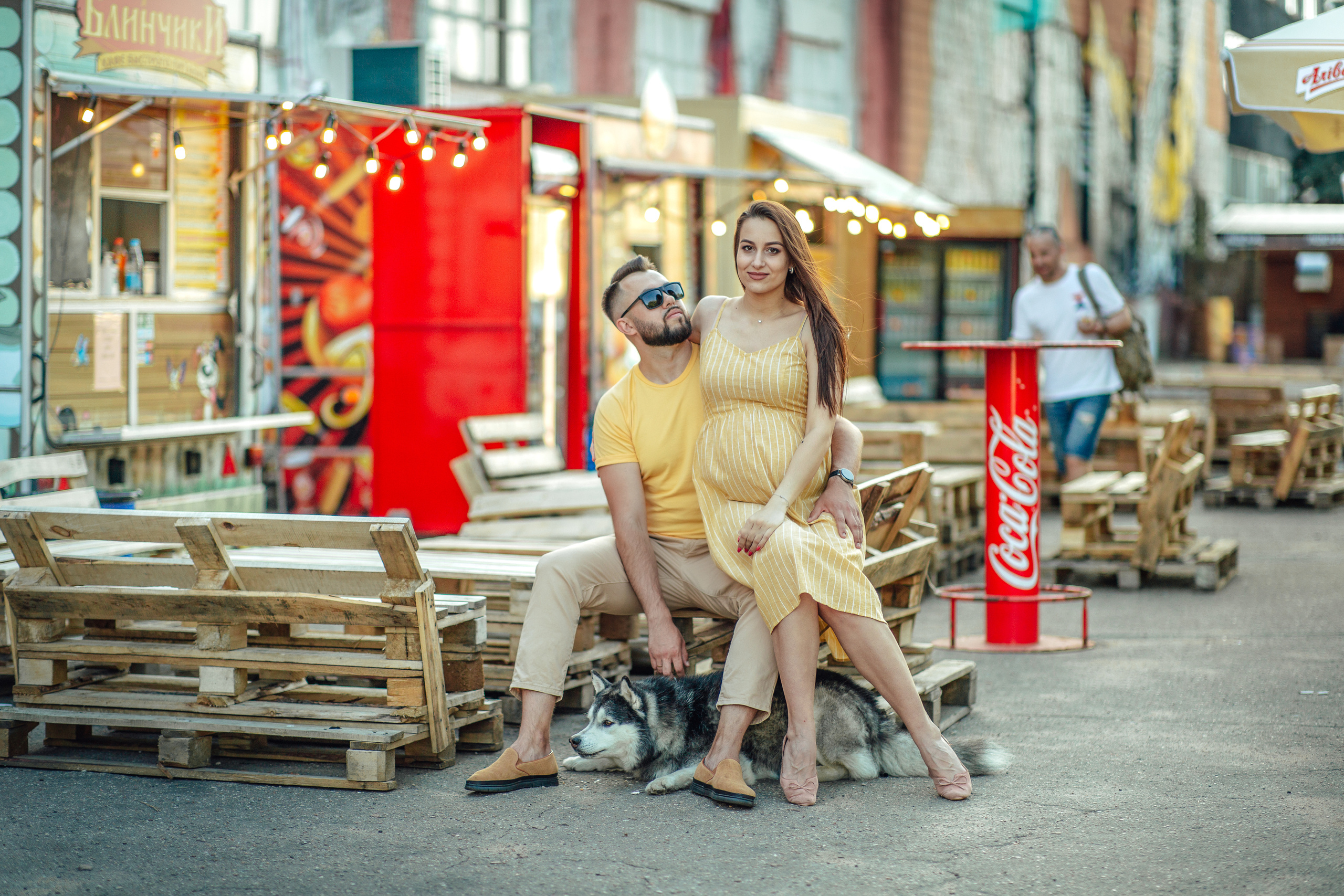 Костя+Вика+? +пёс Ричи