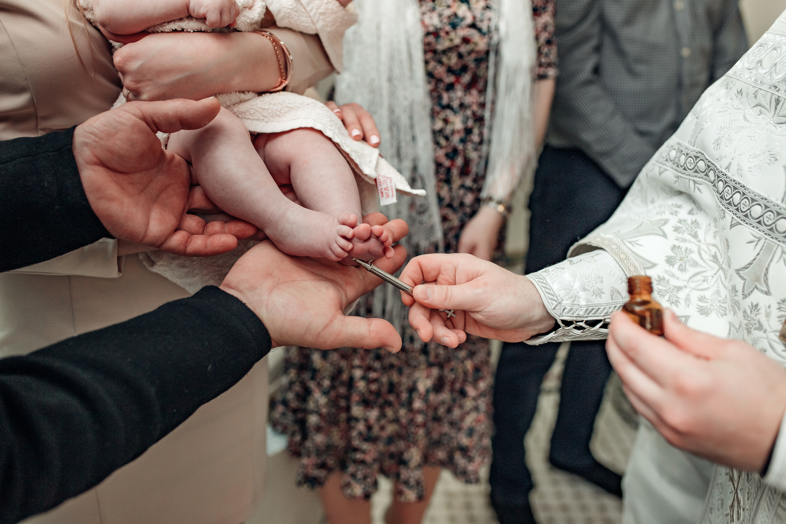 Крещение Марии, храм Святой Троицы, Минск