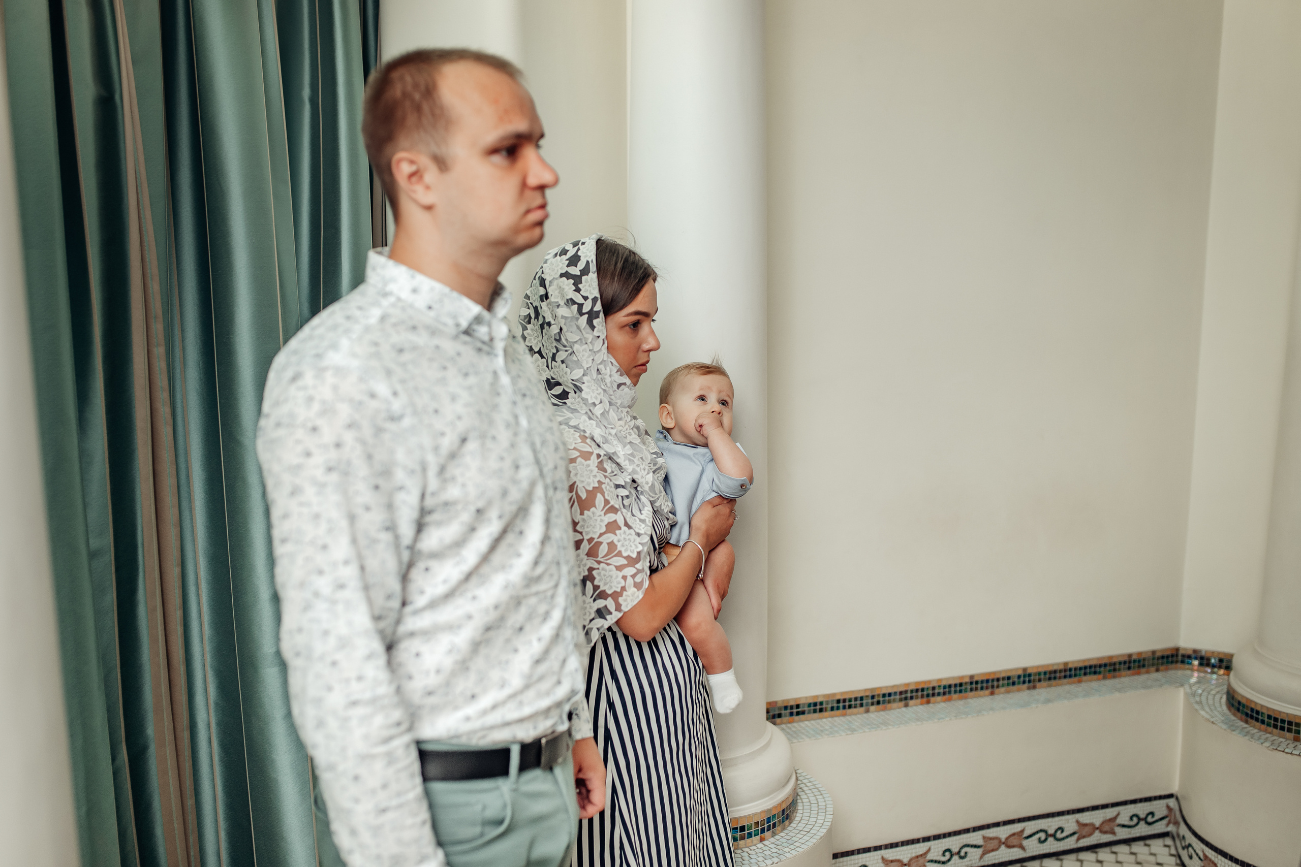 Крещение Родиона, храм Святой Живоначальной Троицы, Минск