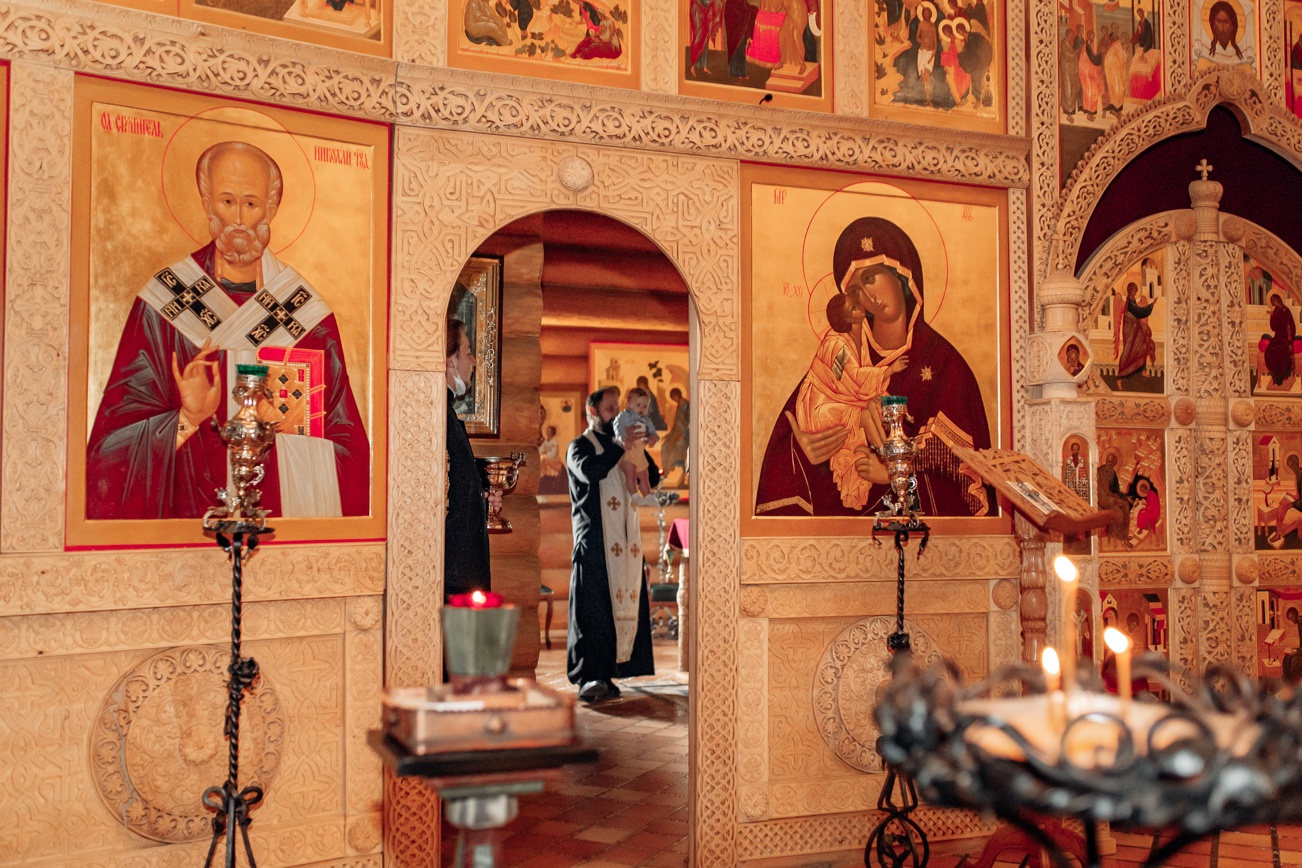 Крещение Родиона, храм Святой Живоначальной Троицы, Минск