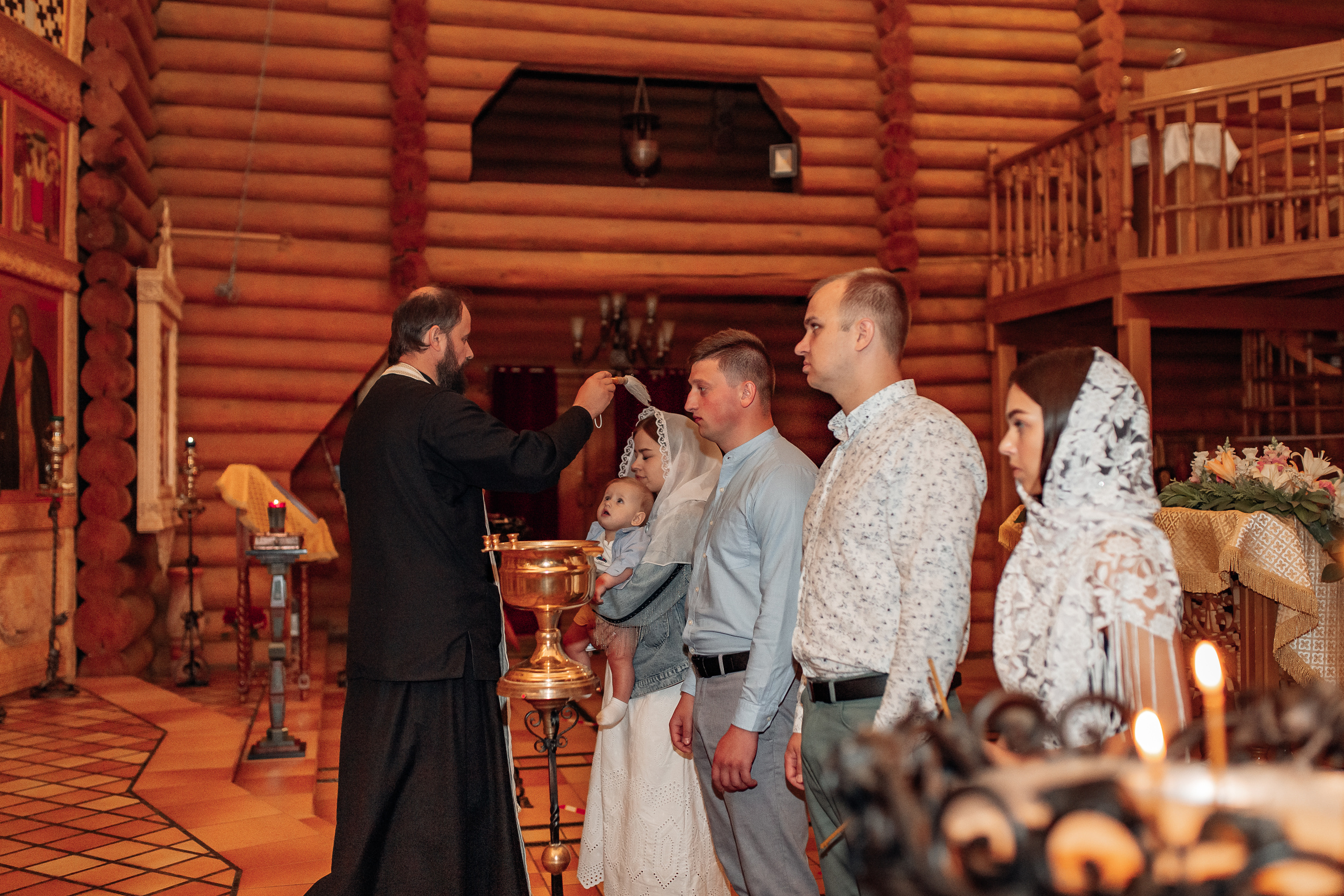 Крещение Родиона, храм Святой Живоначальной Троицы, Минск