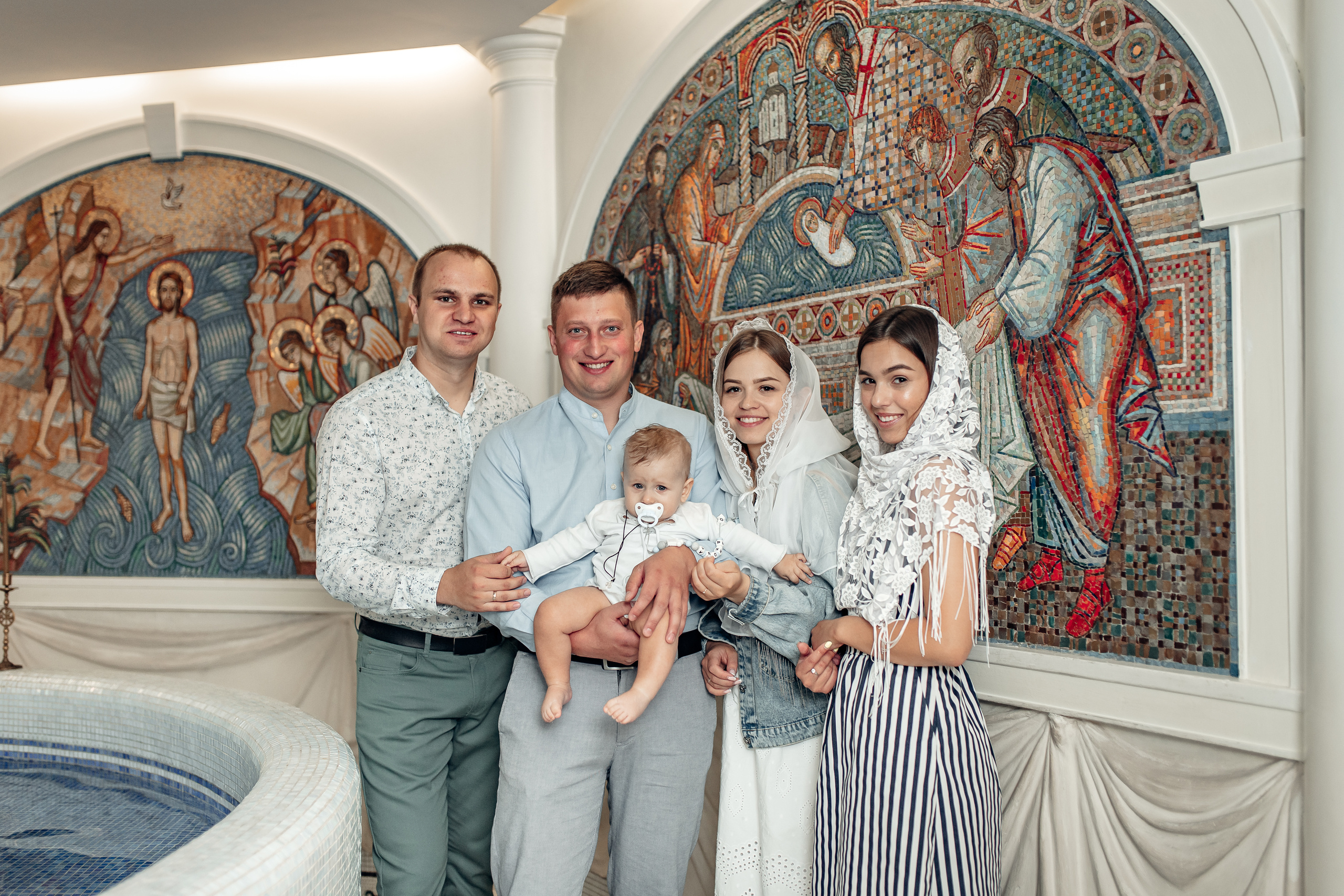 Крещение Родиона, храм Святой Живоначальной Троицы, Минск