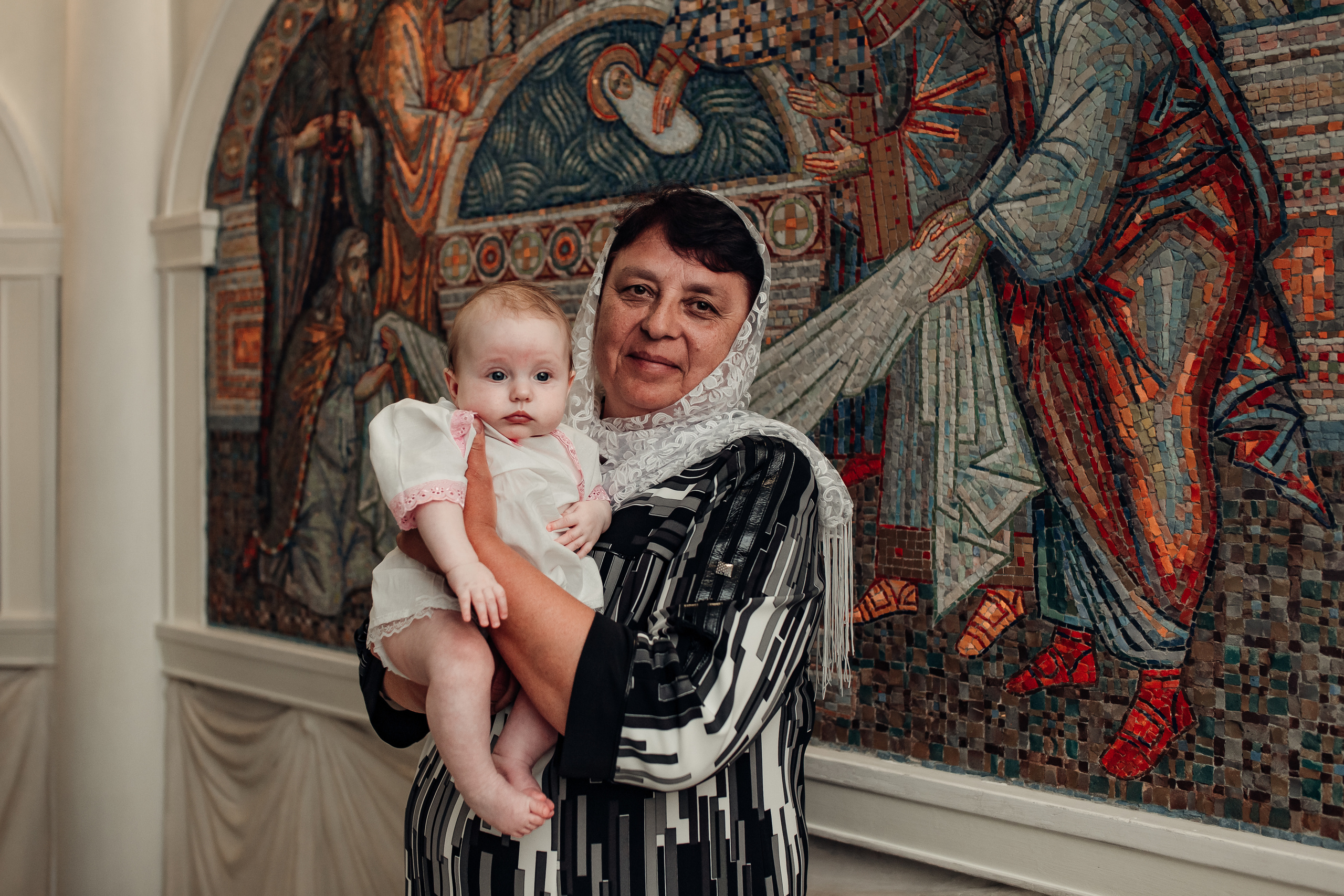 Крещение Марии, храм Святой Троицы, Минск