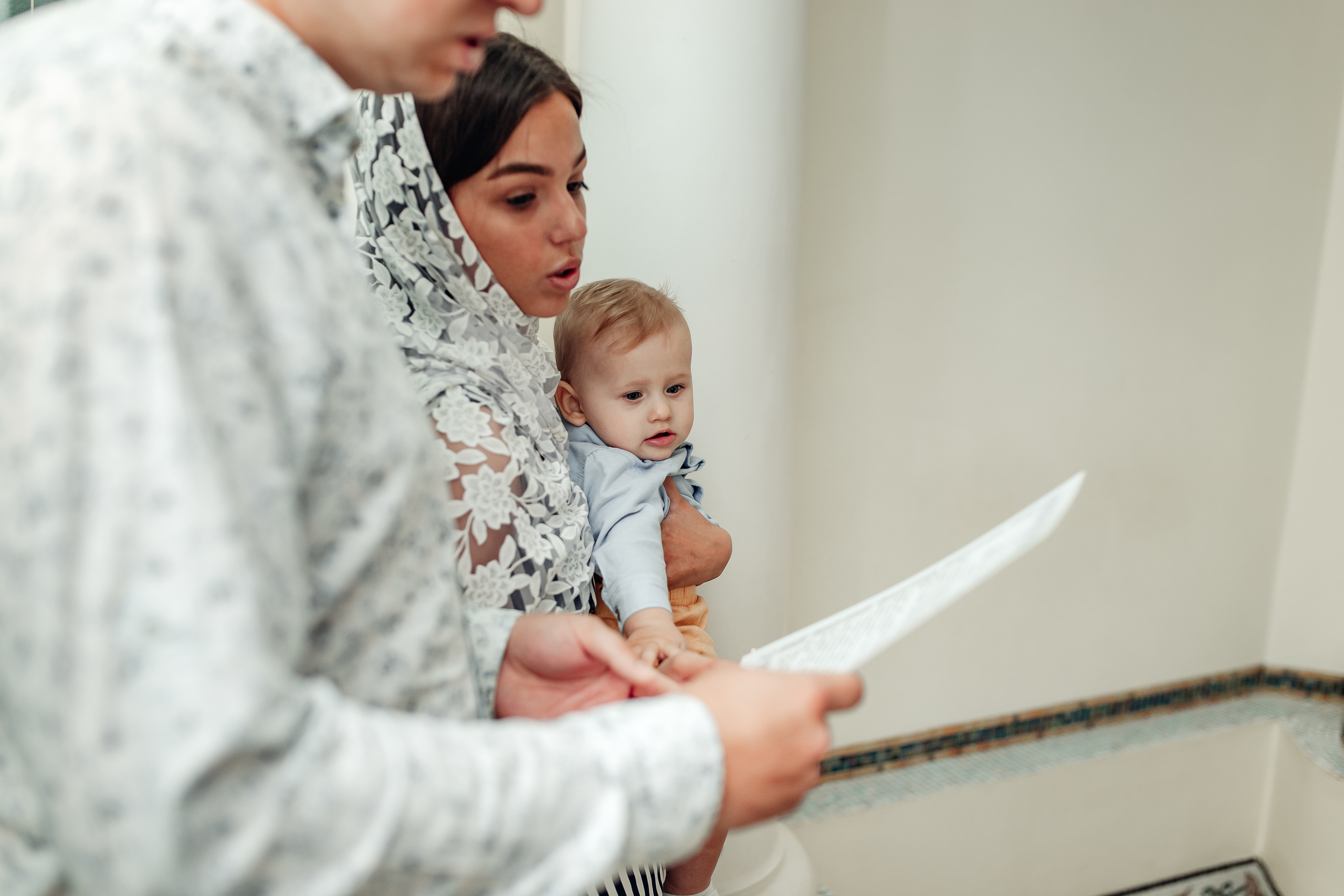 Крещение Родиона, храм Святой Живоначальной Троицы, Минск