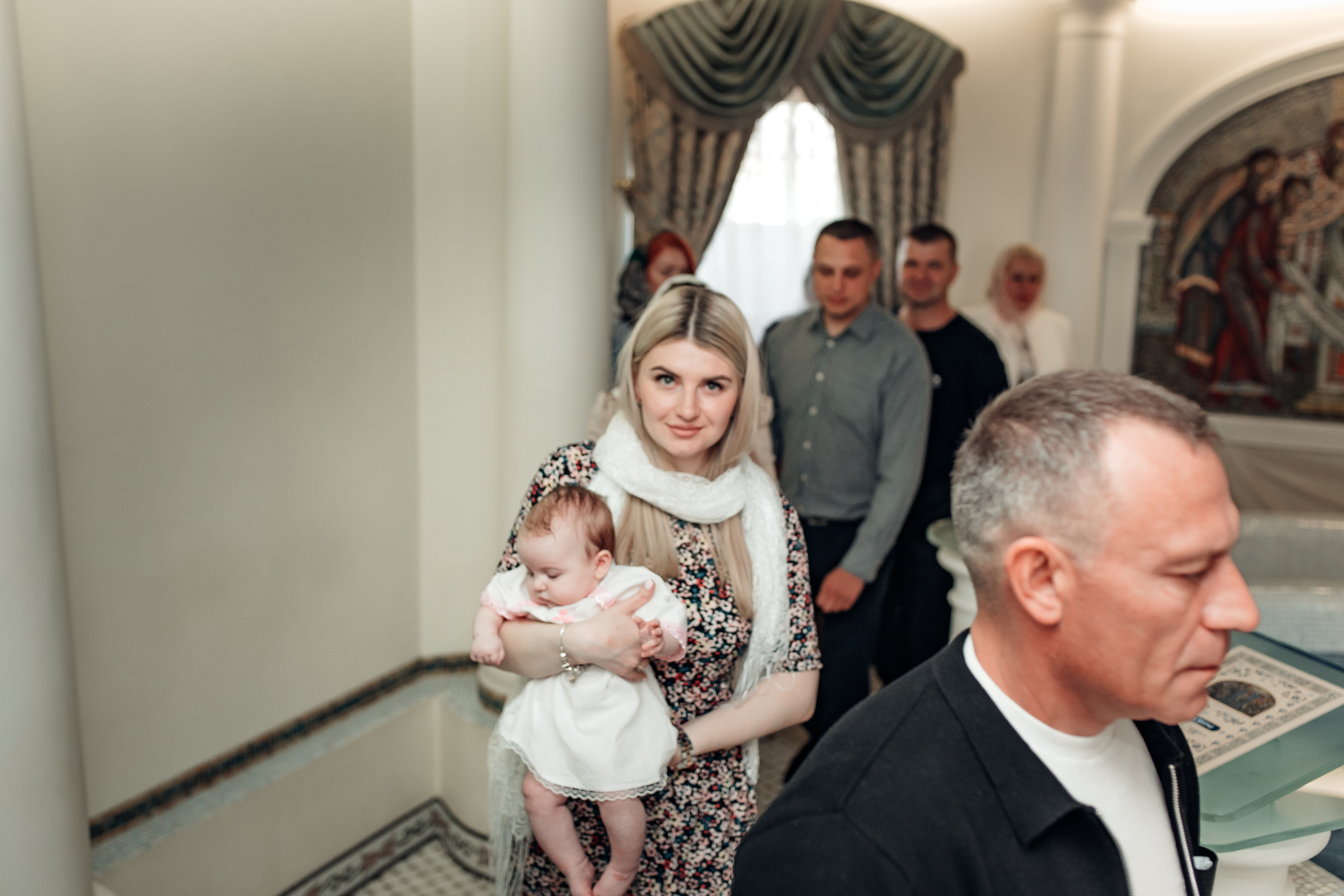 Крещение Марии, храм Святой Троицы, Минск