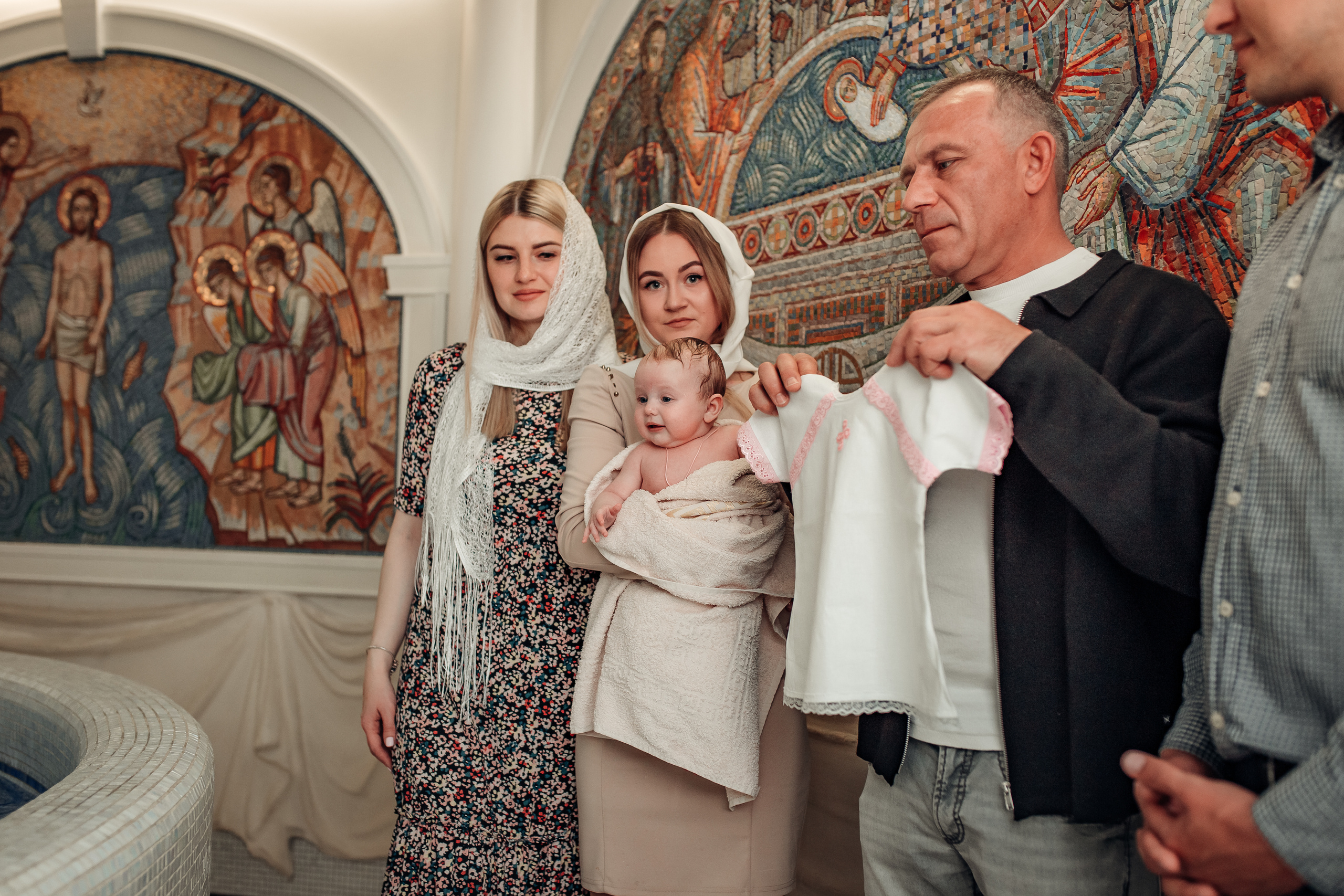 Крещение Марии, храм Святой Троицы, Минск