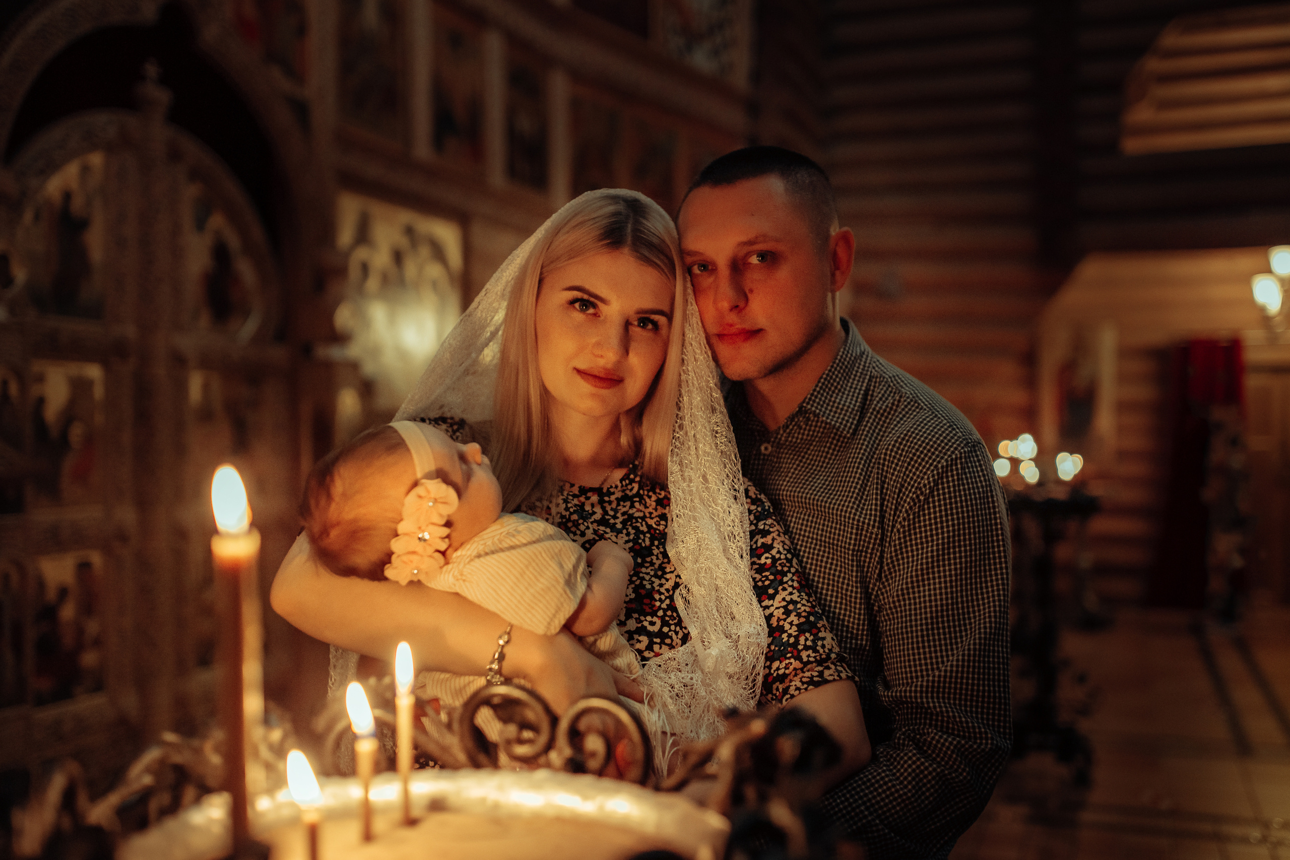 Крещение Марии, храм Святой Троицы, Минск