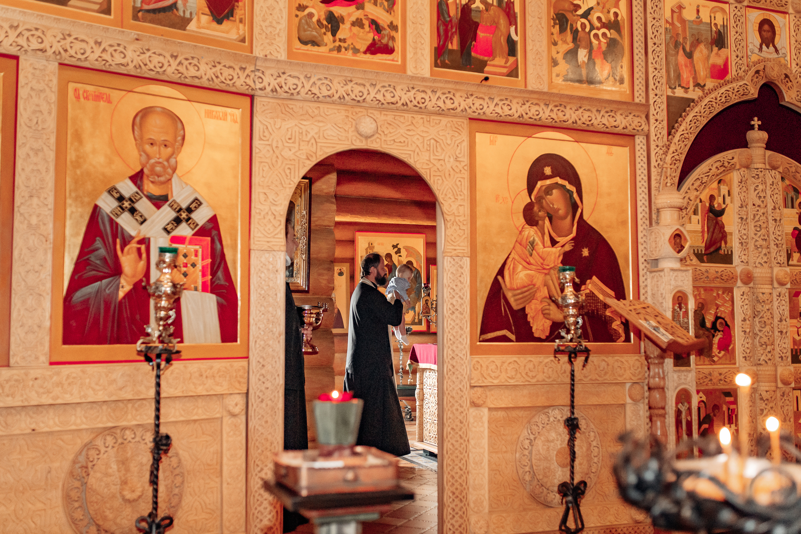 Крещение Родиона, храм Святой Живоначальной Троицы, Минск