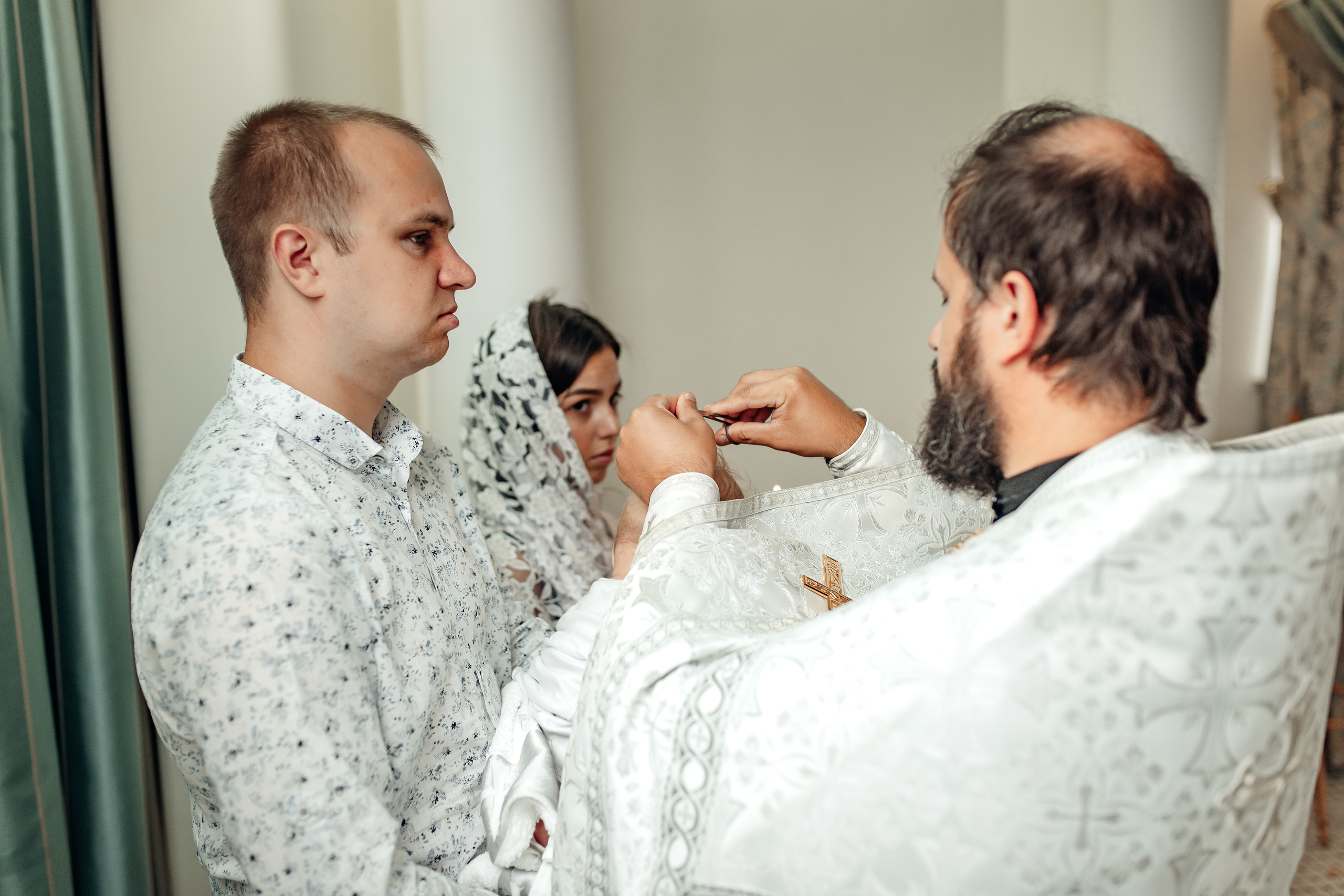 Крещение Родиона, храм Святой Живоначальной Троицы, Минск