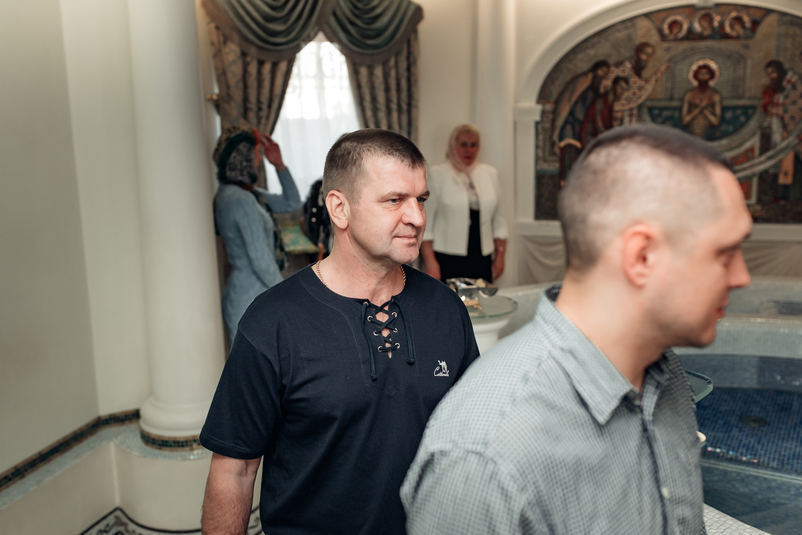 Крещение Марии, храм Святой Троицы, Минск