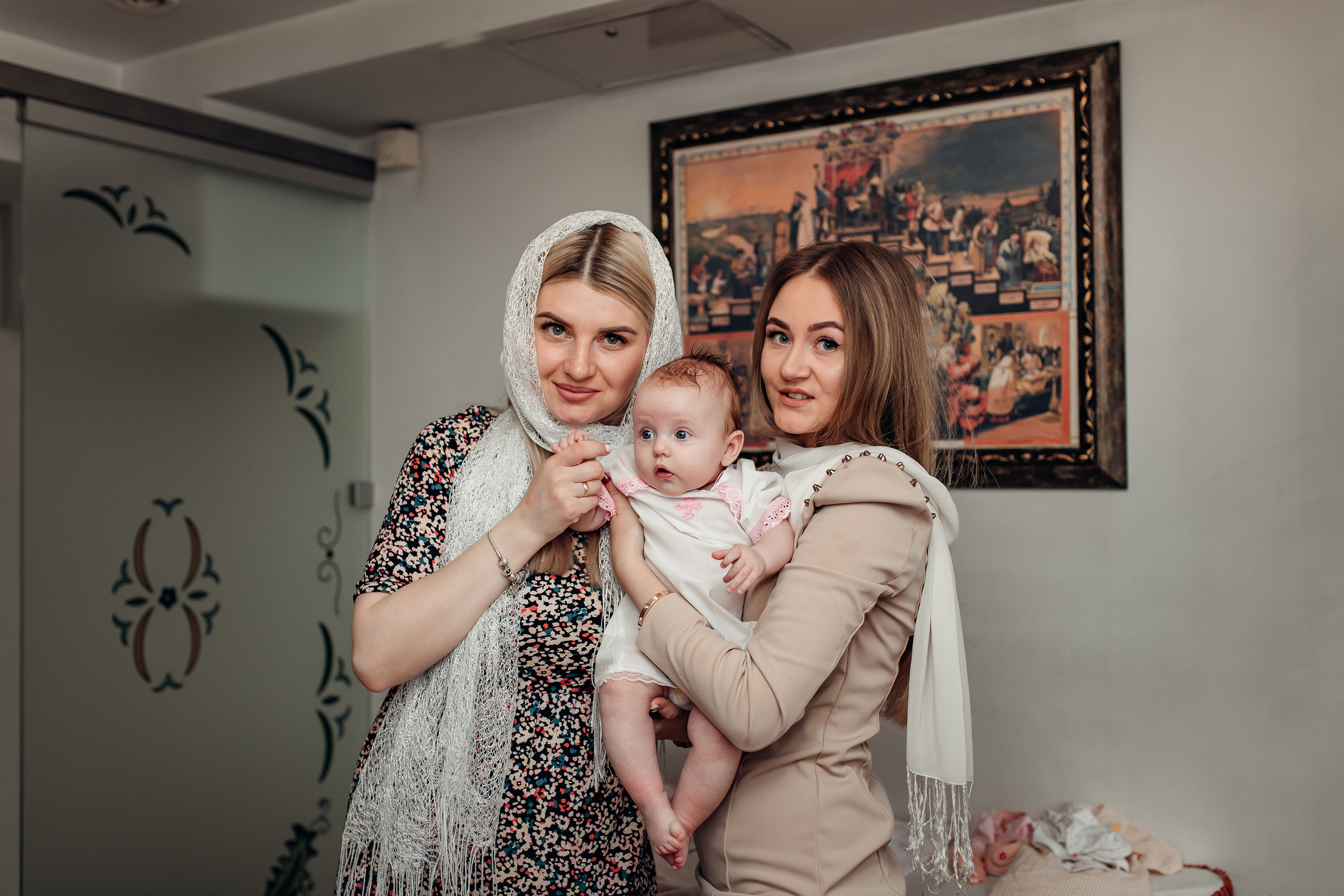 Крещение Марии, храм Святой Троицы, Минск