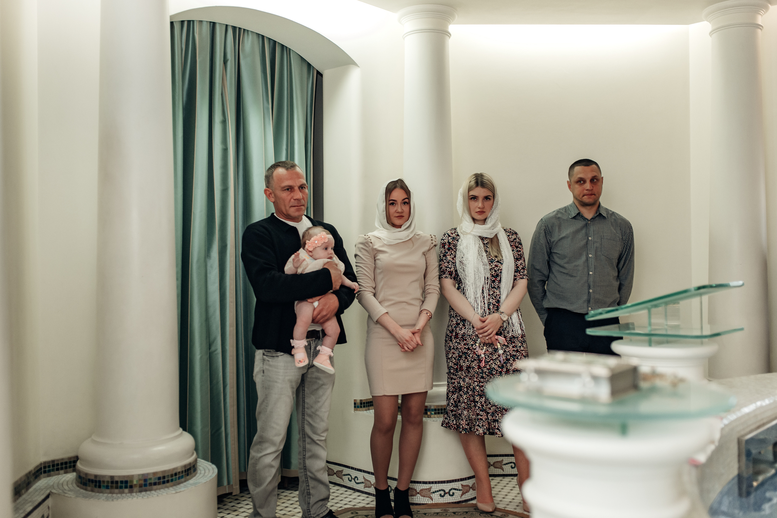 Крещение Марии, храм Святой Троицы, Минск