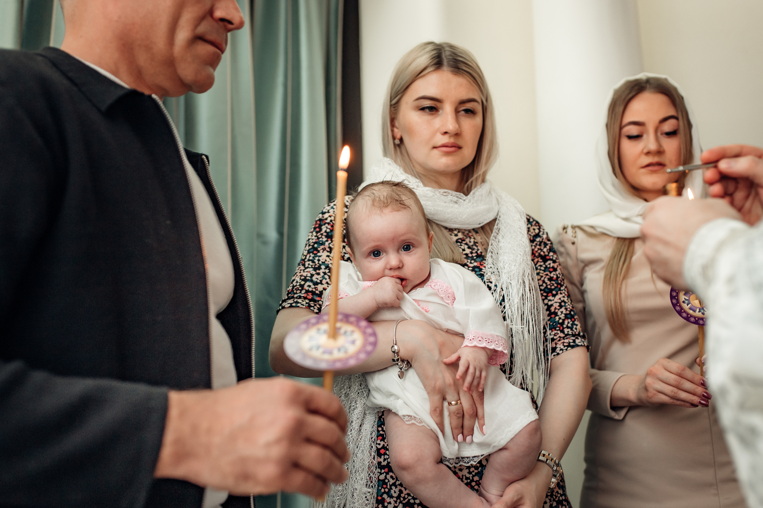 Крещение Марии, храм Святой Троицы, Минск