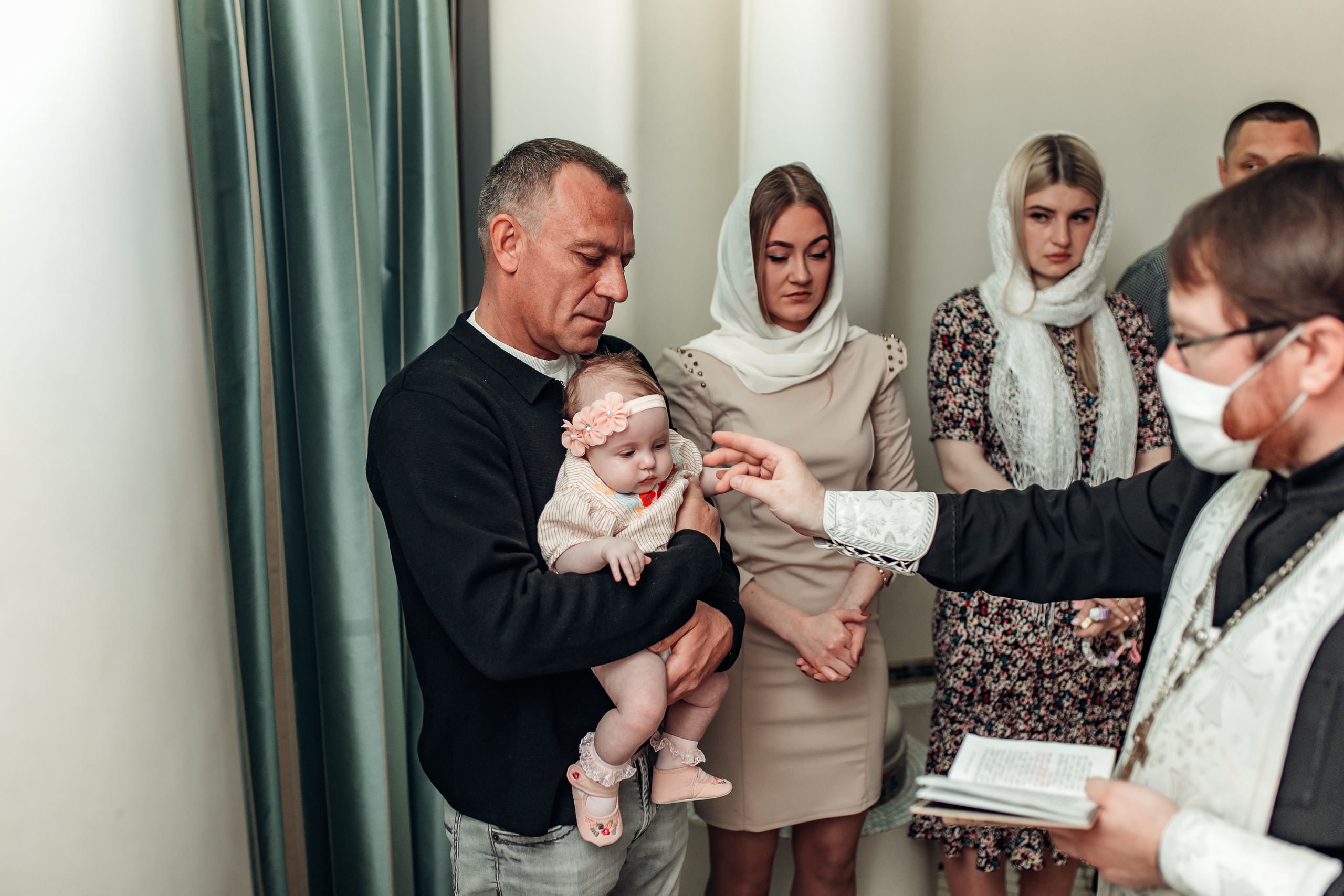 Крещение Марии, храм Святой Троицы, Минск