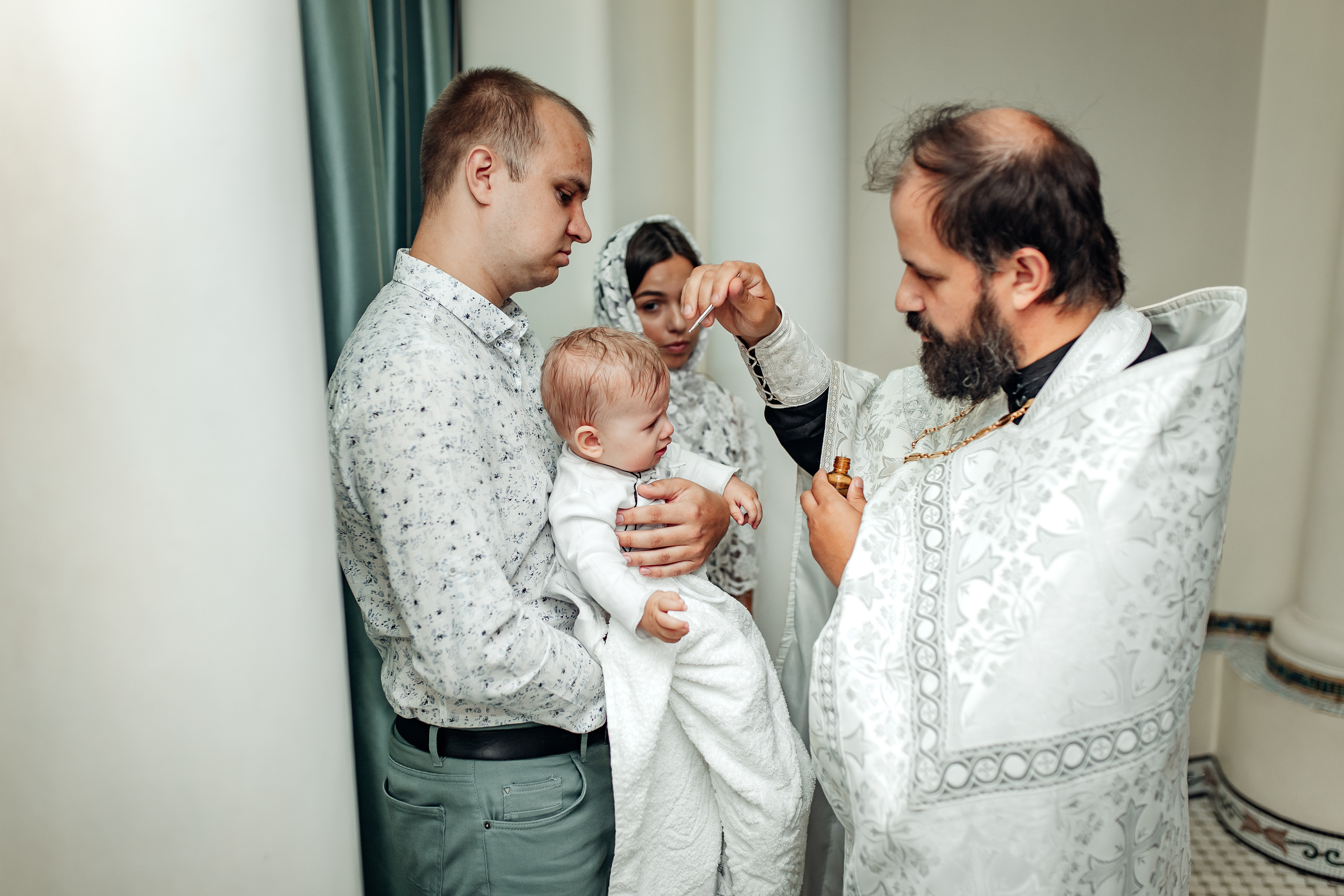 Крещение Родиона, храм Святой Живоначальной Троицы, Минск