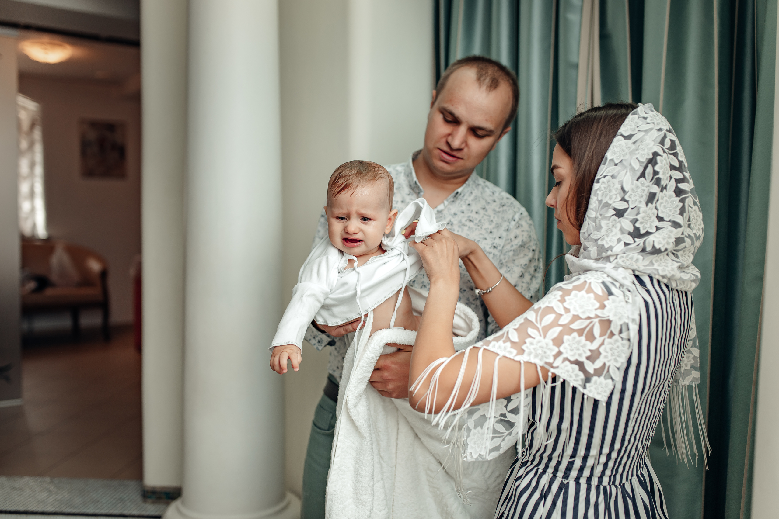 Крещение Родиона, храм Святой Живоначальной Троицы, Минск