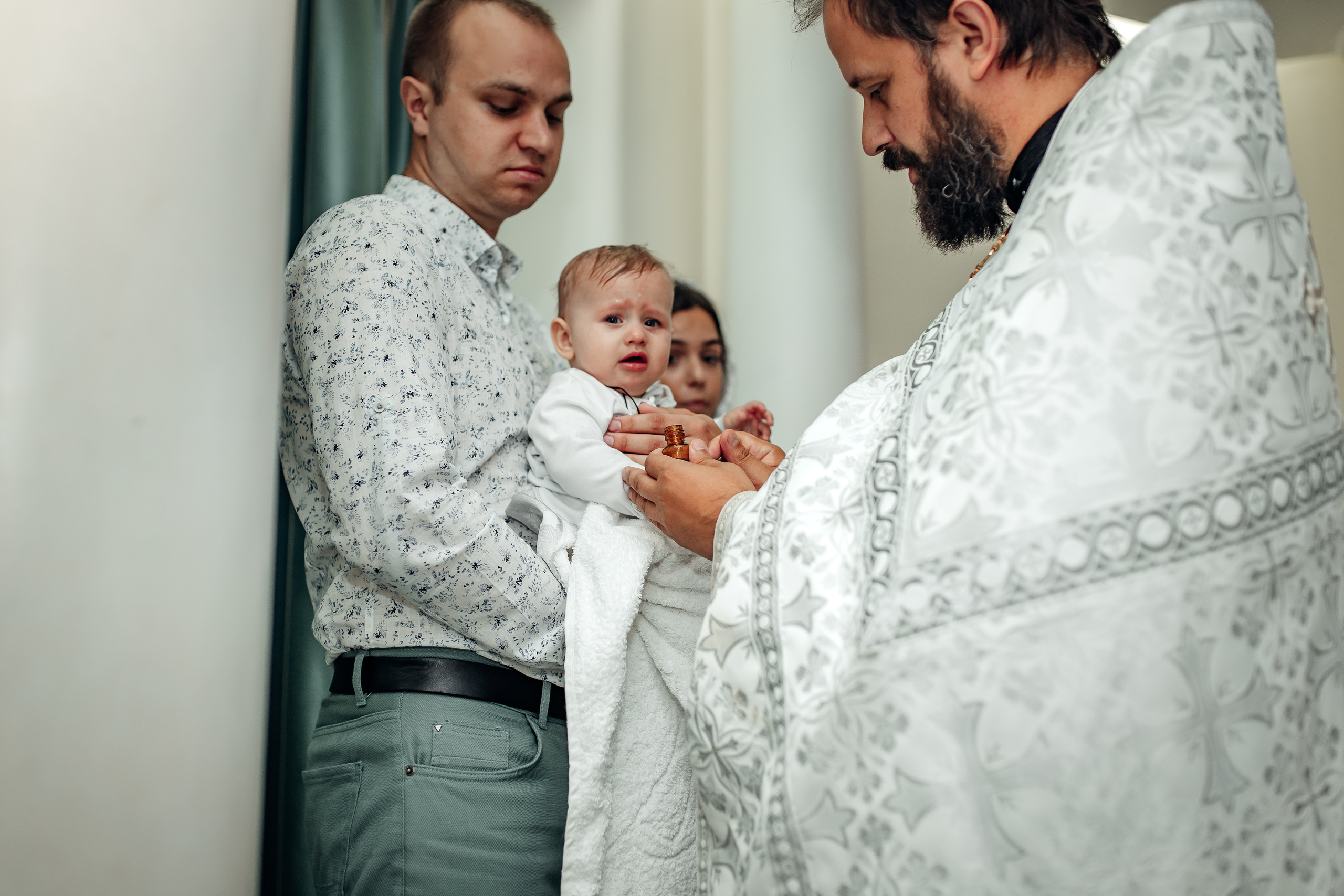 Крещение Родиона, храм Святой Живоначальной Троицы, Минск