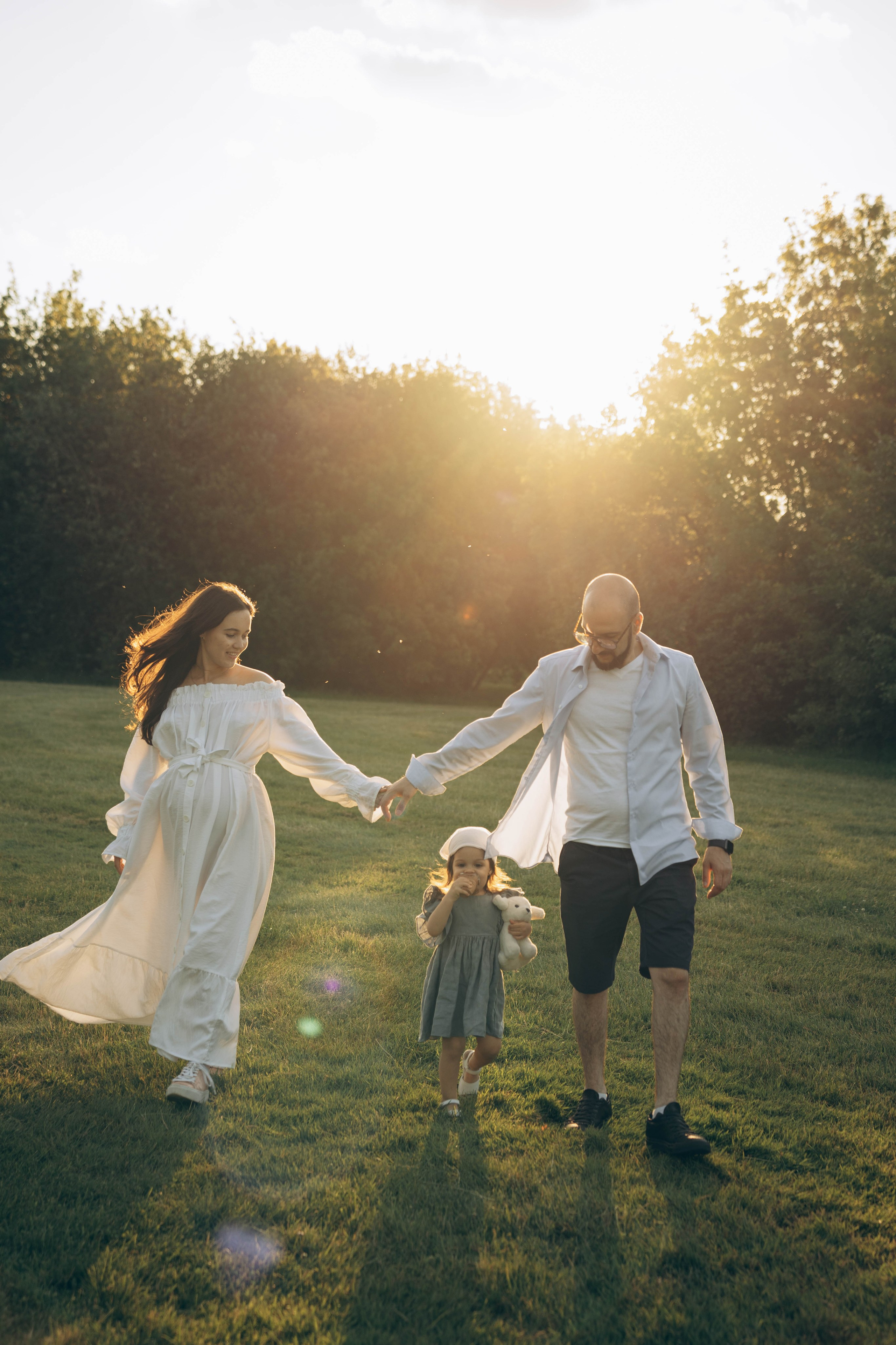 Анастасия, Михаил и малышка Ариана