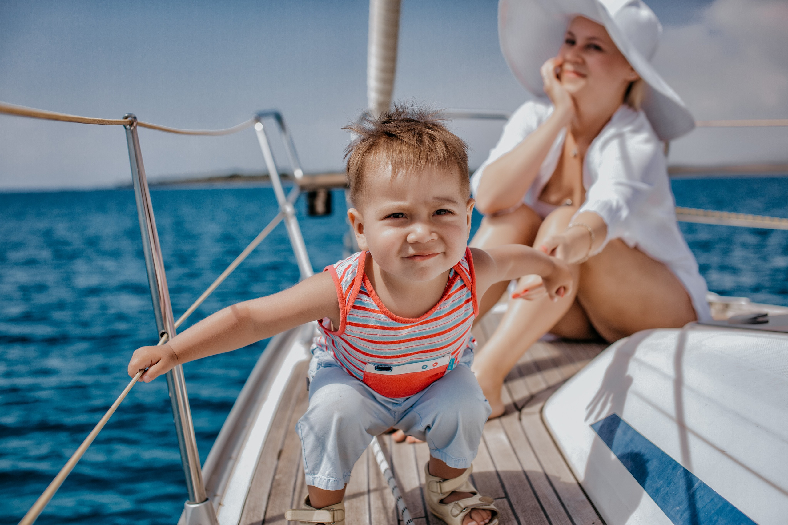 Семейная морская прогулка. Свадебный и Семейный Фотограф в Краснодаре