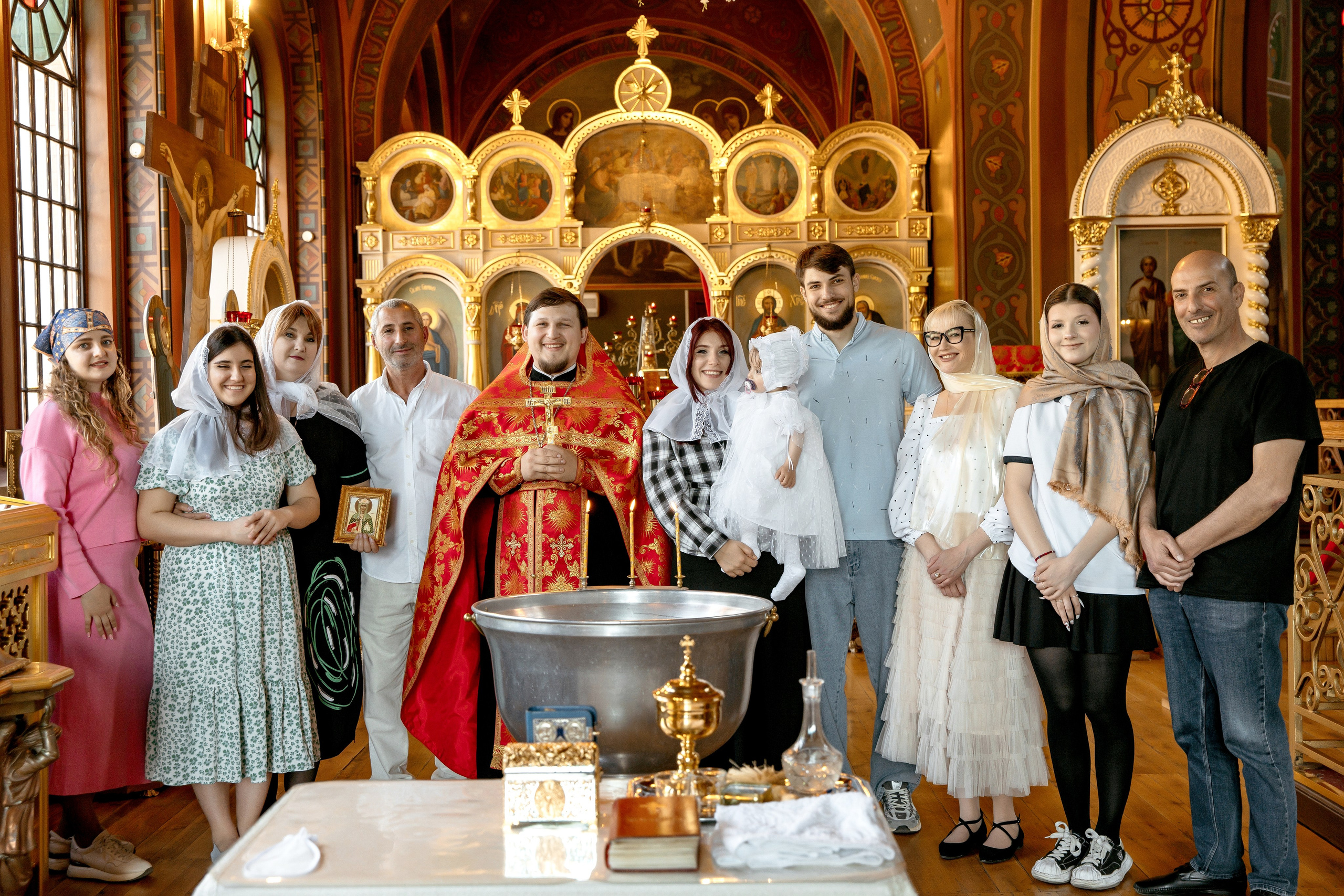 Таинство Крещения Таты. Свадебный и Семейный Фотограф в Краснодаре