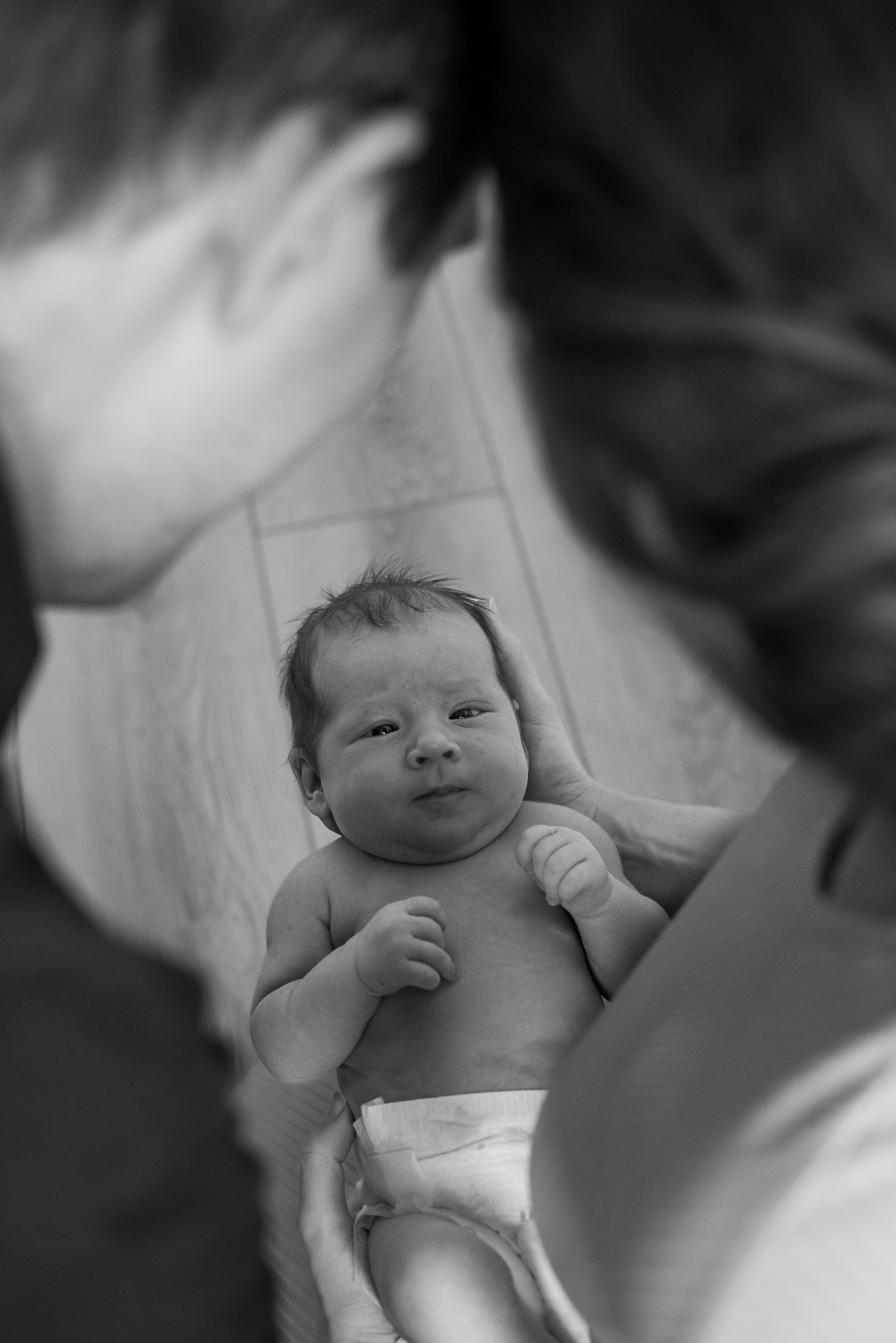 Домашняя фотосессия новорожденной Кати. Семейный и детский фотограф Кущ Наташа