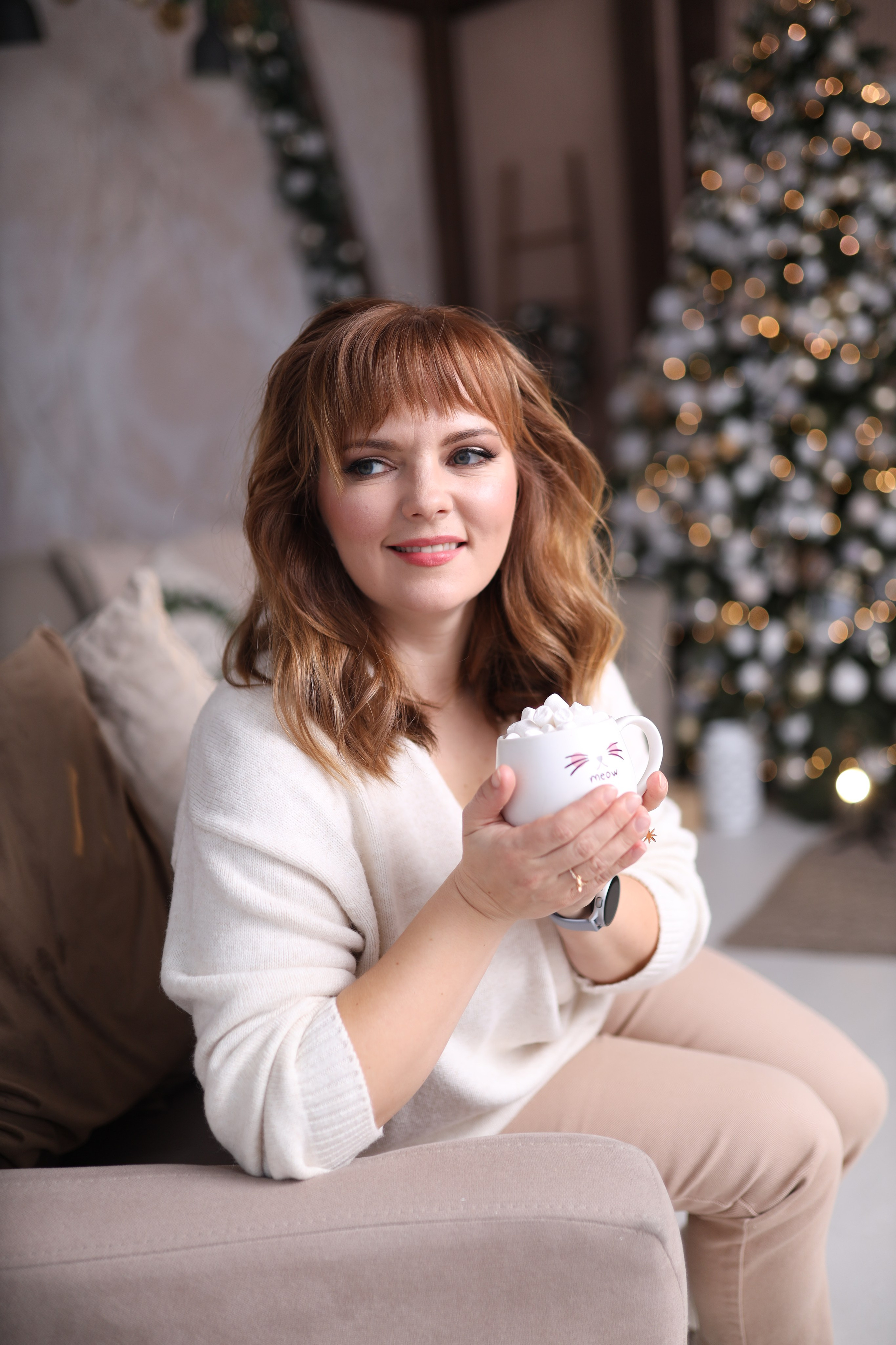 Новый год. Семейная фотосессия и съёмка в школе СПб Сударикова Мария