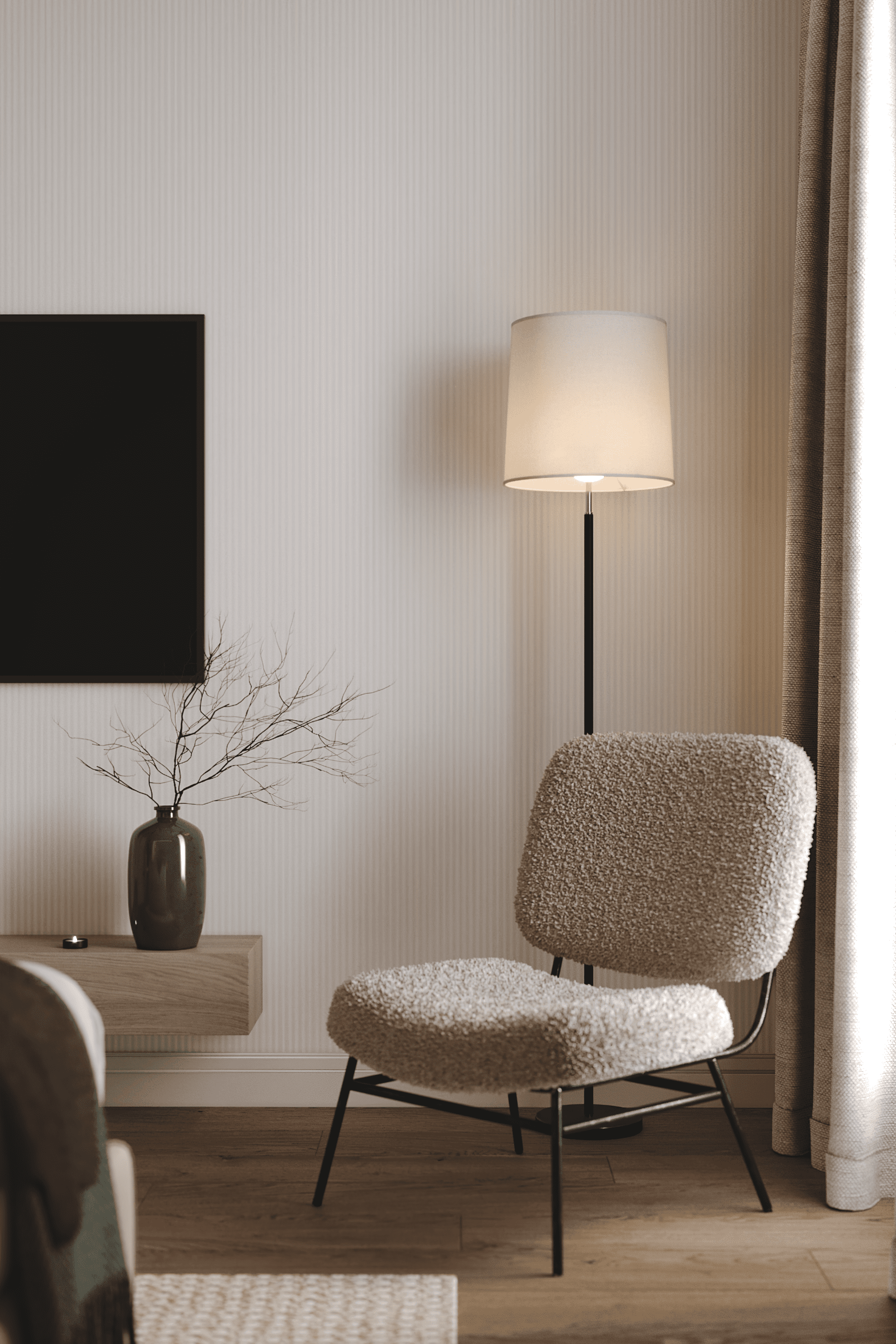 Запах соснового леса. MIRRO STUDIO Дизайн интерьера и реализация под ключ Варшава