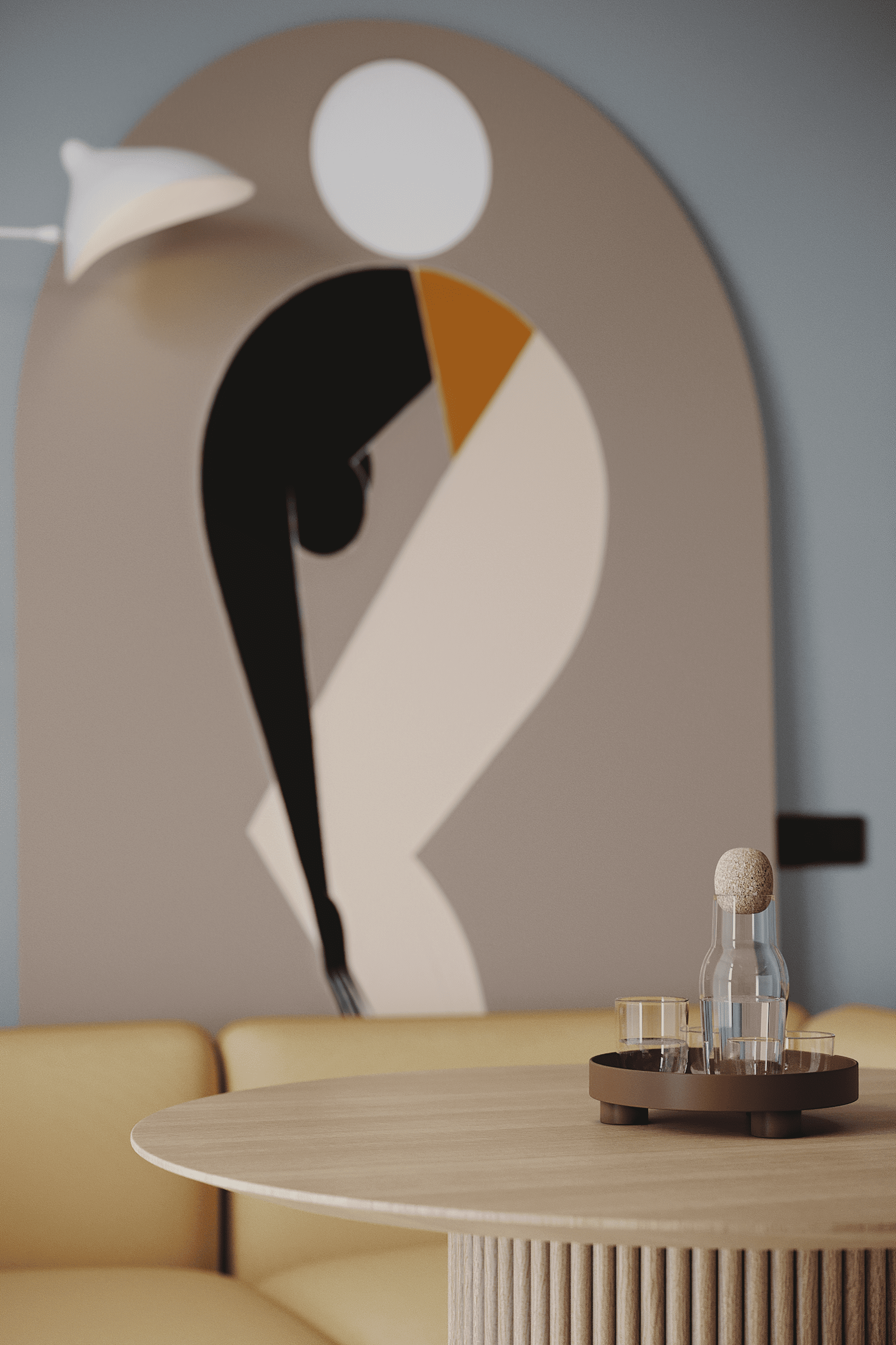 Голубое небо. MIRRO STUDIO Дизайн интерьера и реализация под ключ Варшава