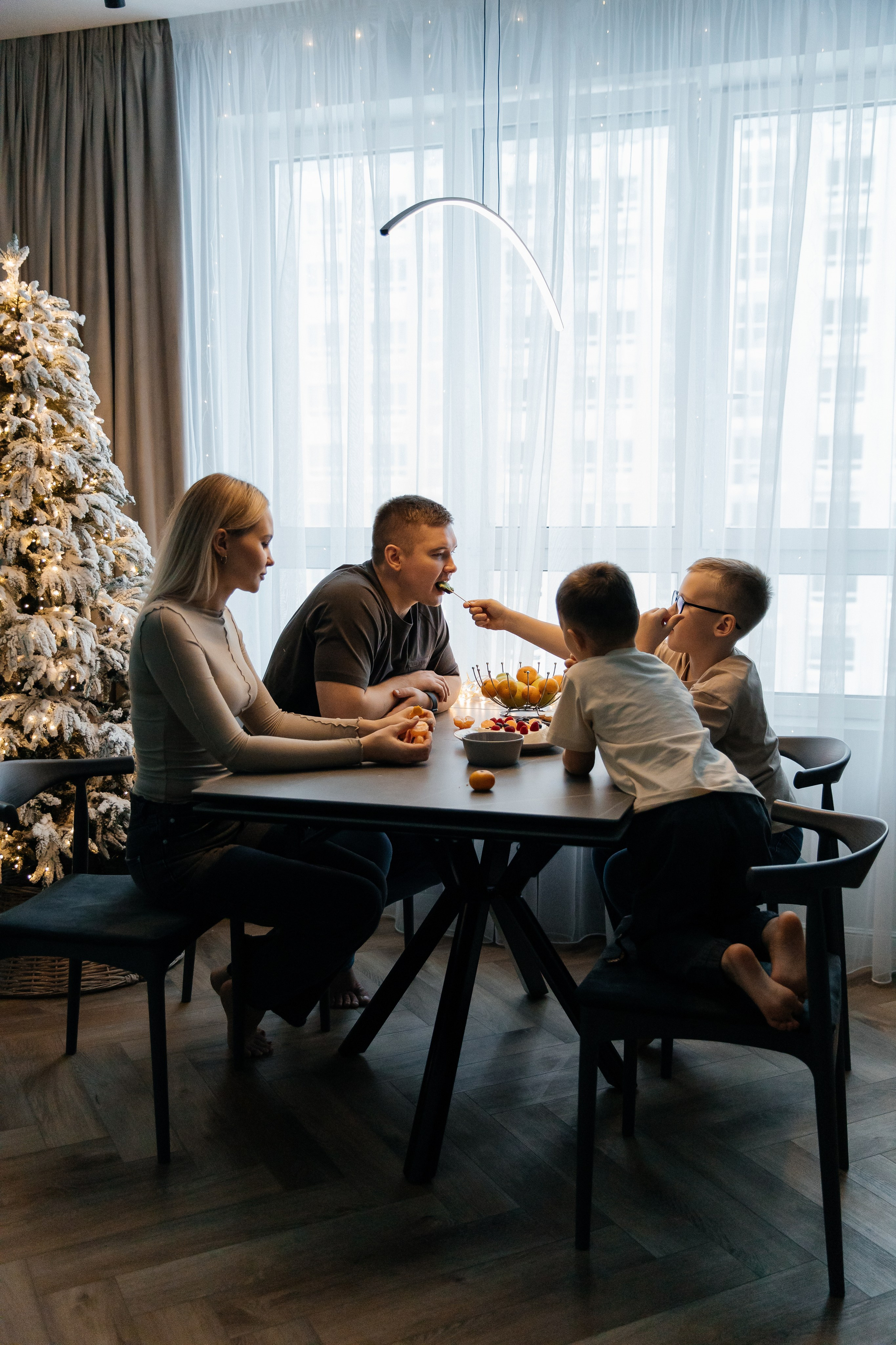 Под Новый год. Семейный фотограф Москва